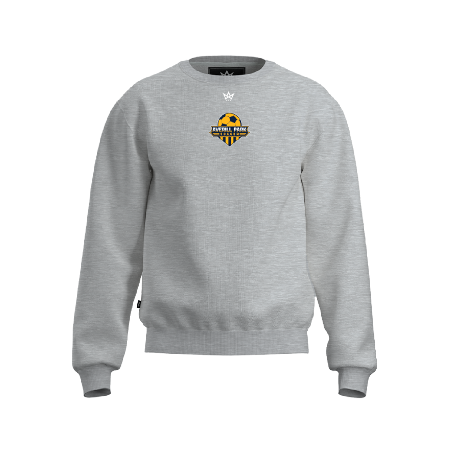 AVERILL PARK YOUTH SOCCER COTTON FLEECE CREWNECK [GRAY]