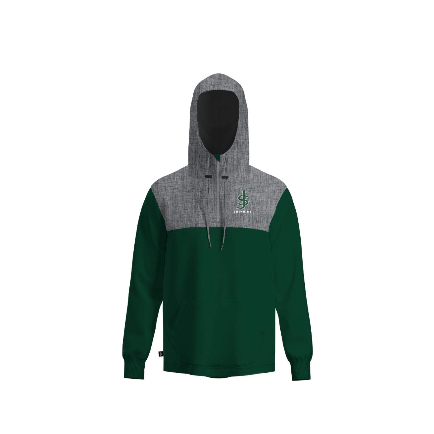 ST. JOE'S SWIMMING PANELED HOODIE