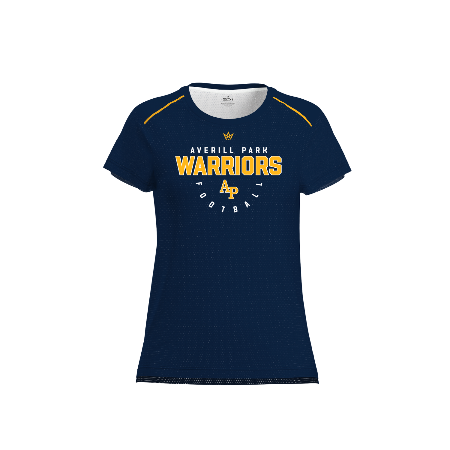 AVERILL PARK WARRIORS POP WARNER WOMEN'S AURA TEE - FOOTBALL