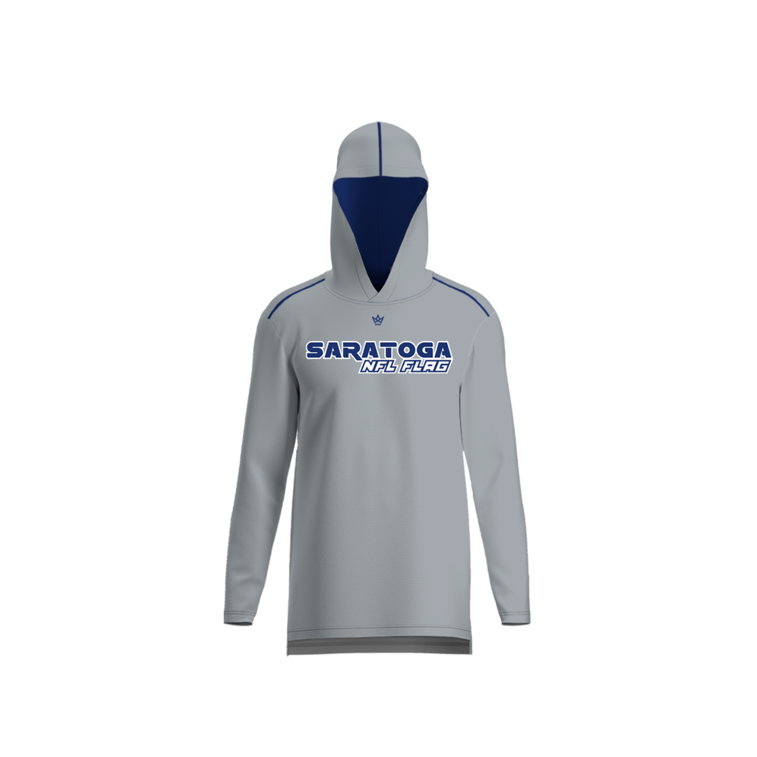 SARATOGA NFL FLAG FOOTBALL AURA LS HOODIE