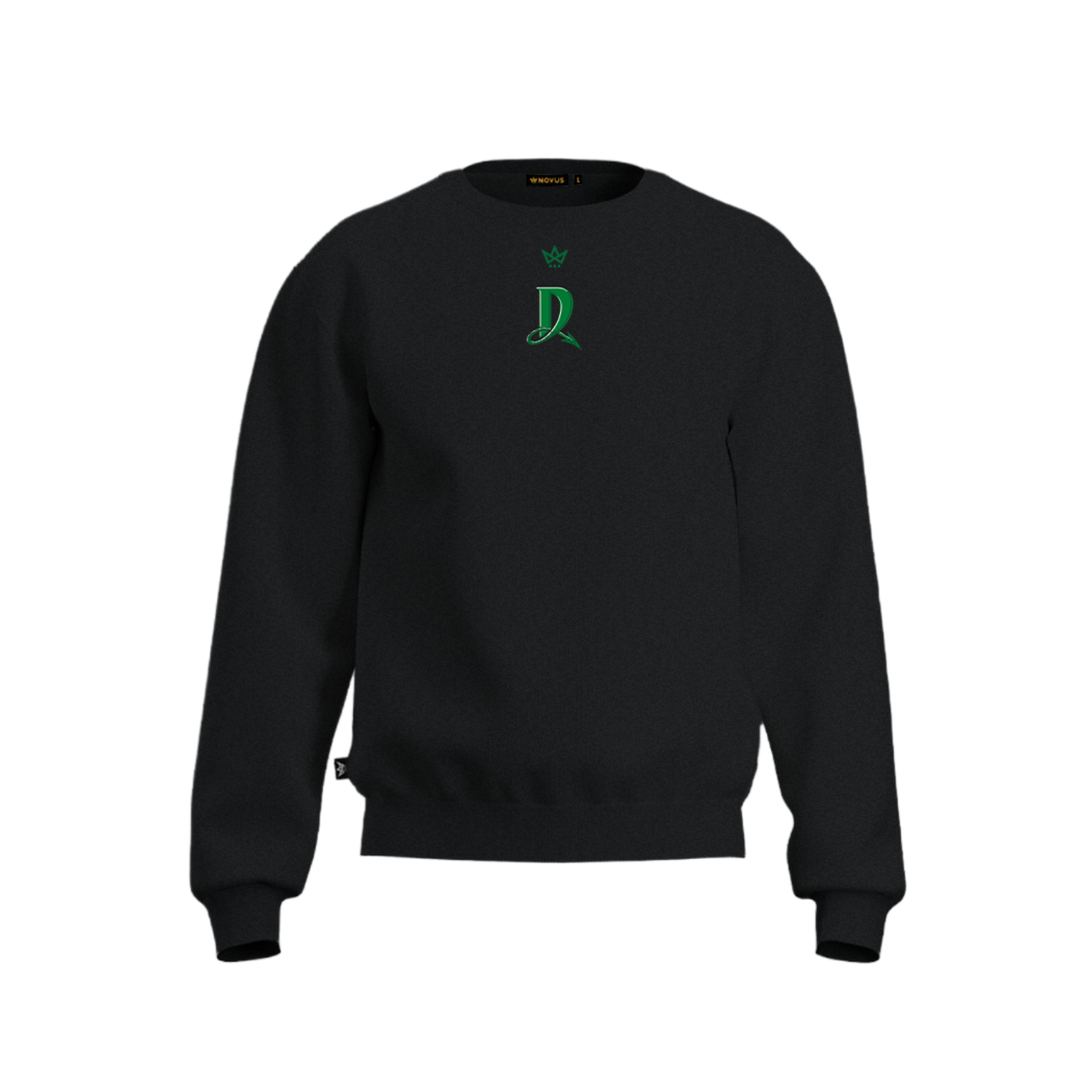 DESERT DRAGONS ACCESS COTTON FLEECE CREWNECK [BLACK]