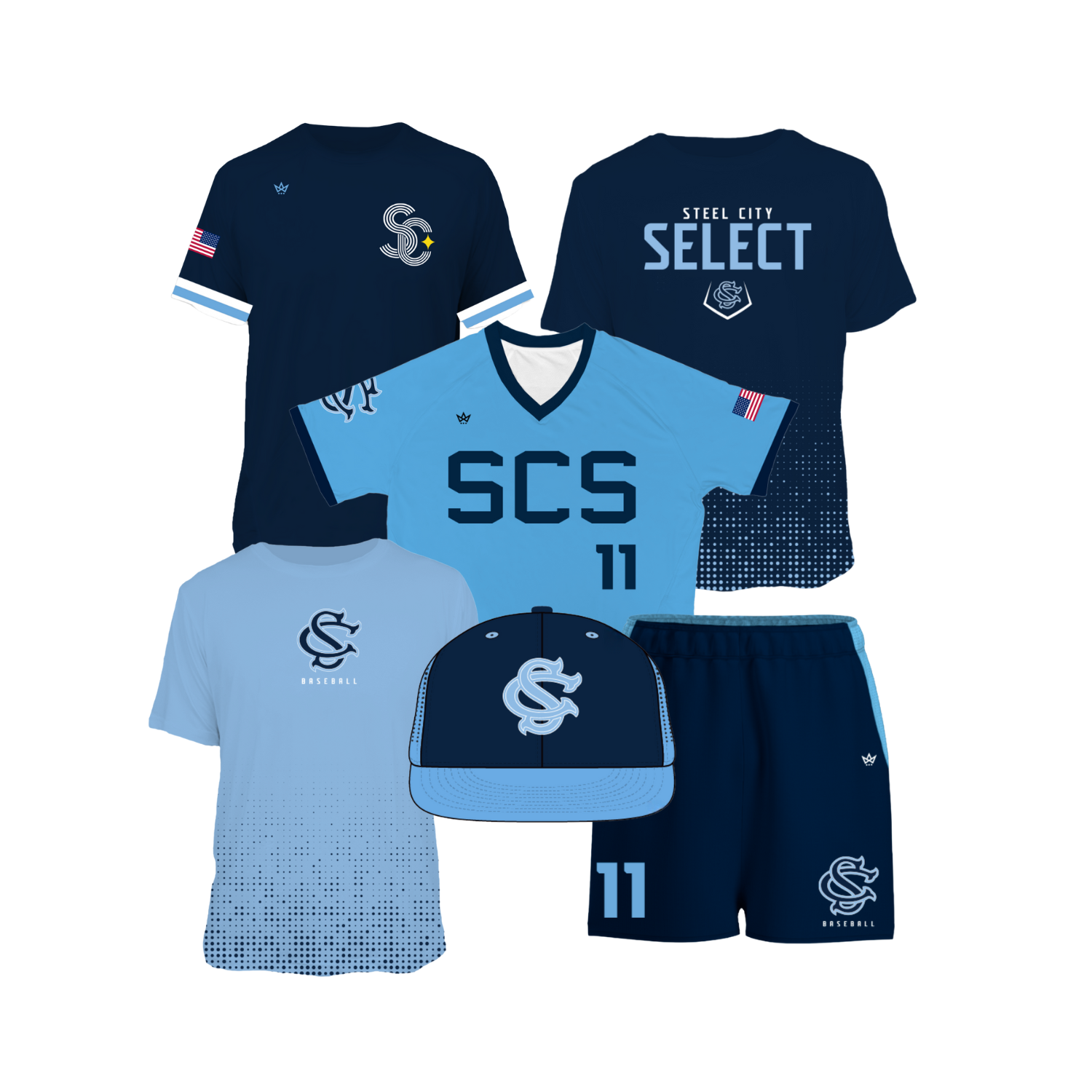 STEEL CITY SELECT BASEBALL PLAYER PACK