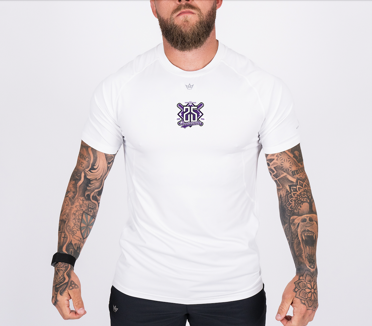 BASEBALL WAREHOUSE BASELAYER SS TEE - PURA *25TH ANNIVERSARY EDITION*