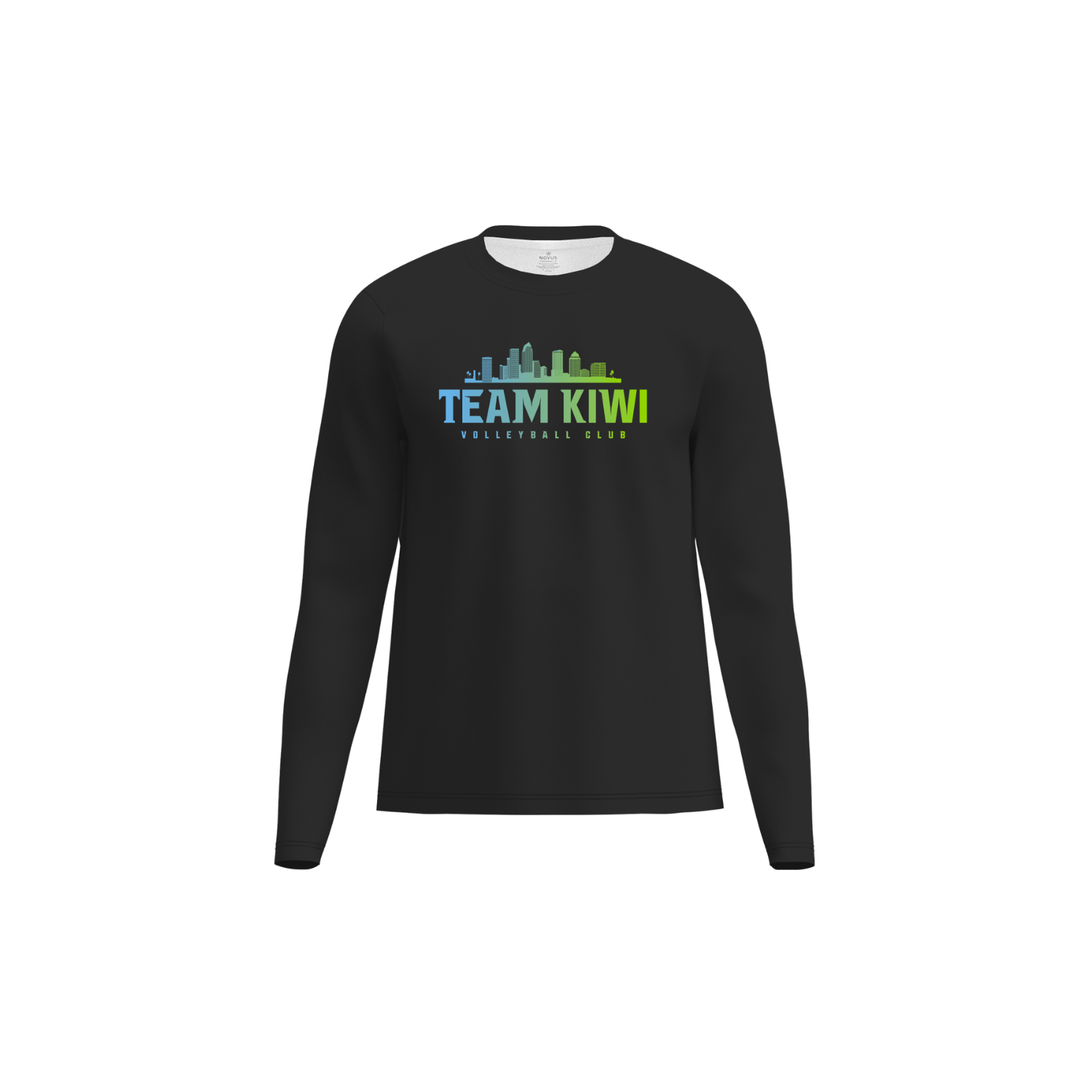 TEAM KIWI '26 PERFORMANCE LS - BLACK