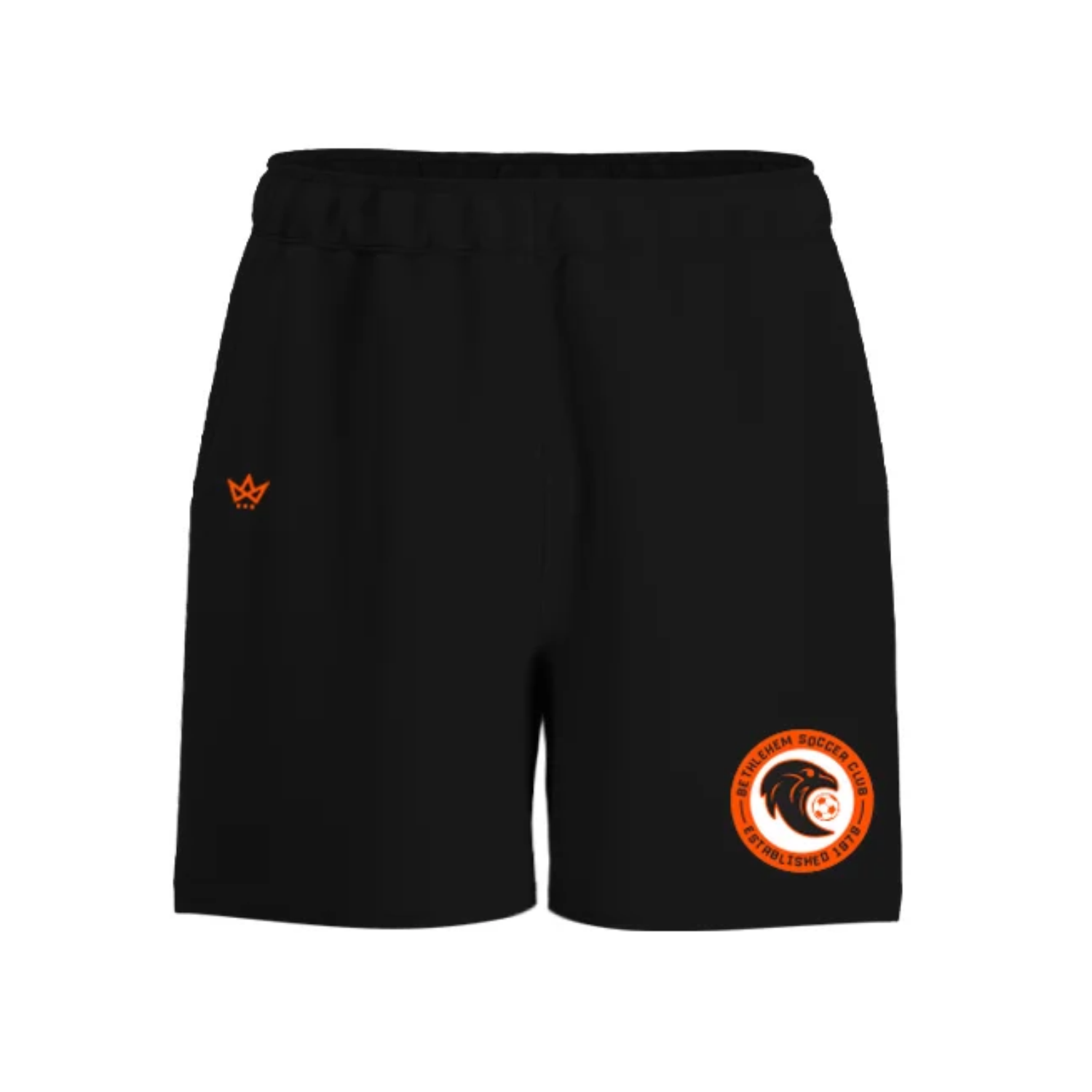 BETHLEHEM SOCCER CLUB UNIFORMS SOCCER NP 7" VENTUS SHORTS [BLACK]