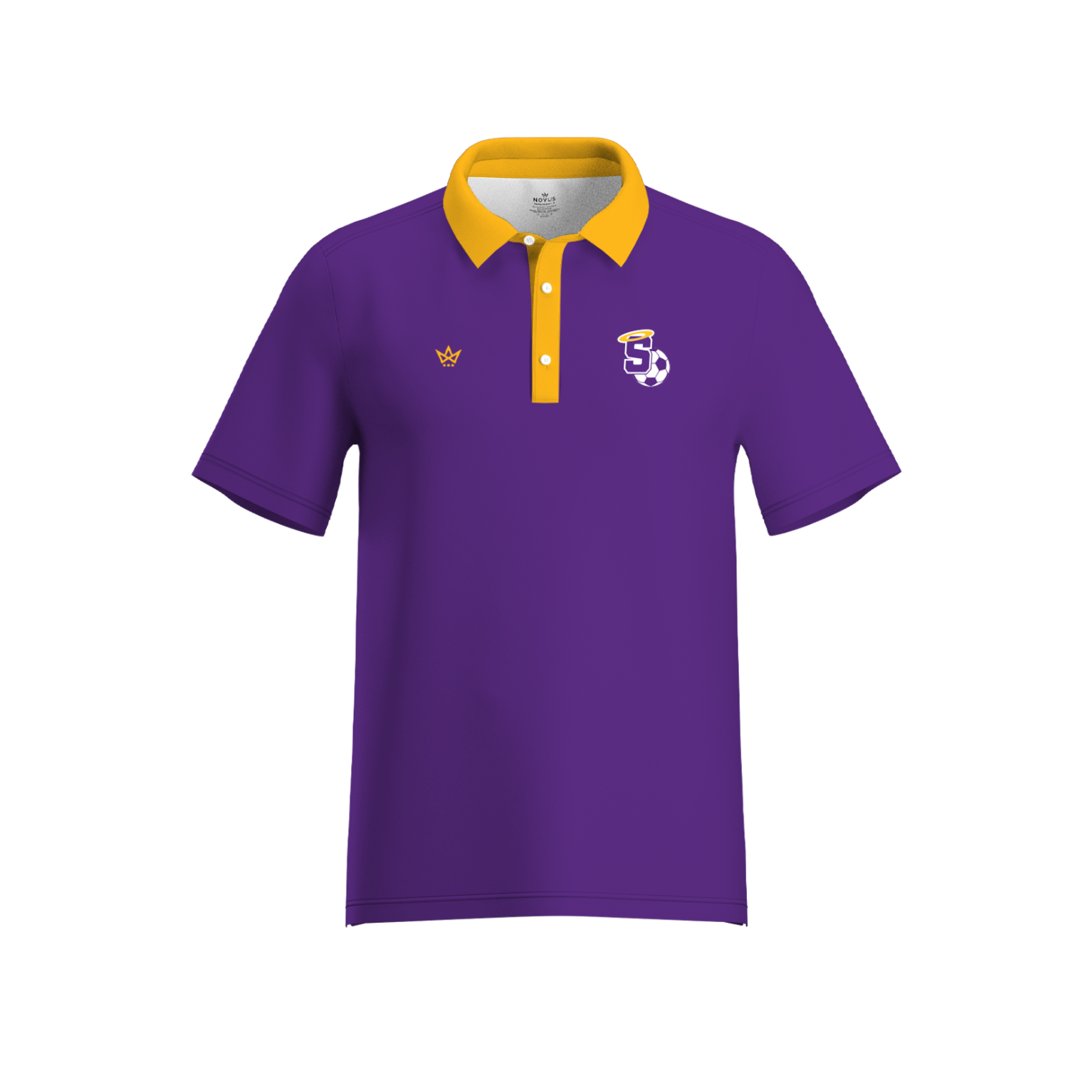 SPA CATHOLIC GIRLS SOCCER SUB PERFORMANCE POLO [PURPLE]