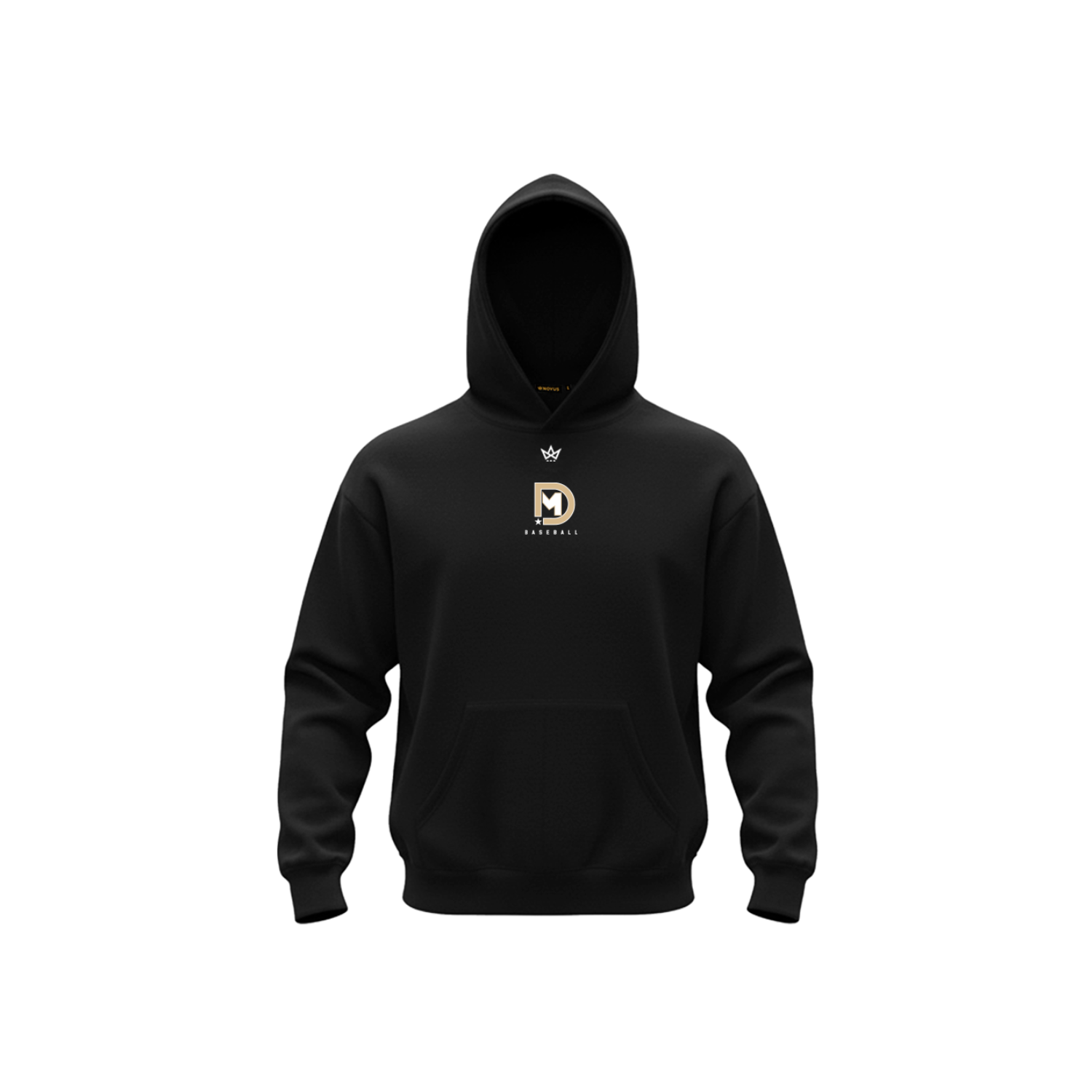 DOUBLE MAJOR BASEBALL ACCESS COTTON FLEECE HOODIE