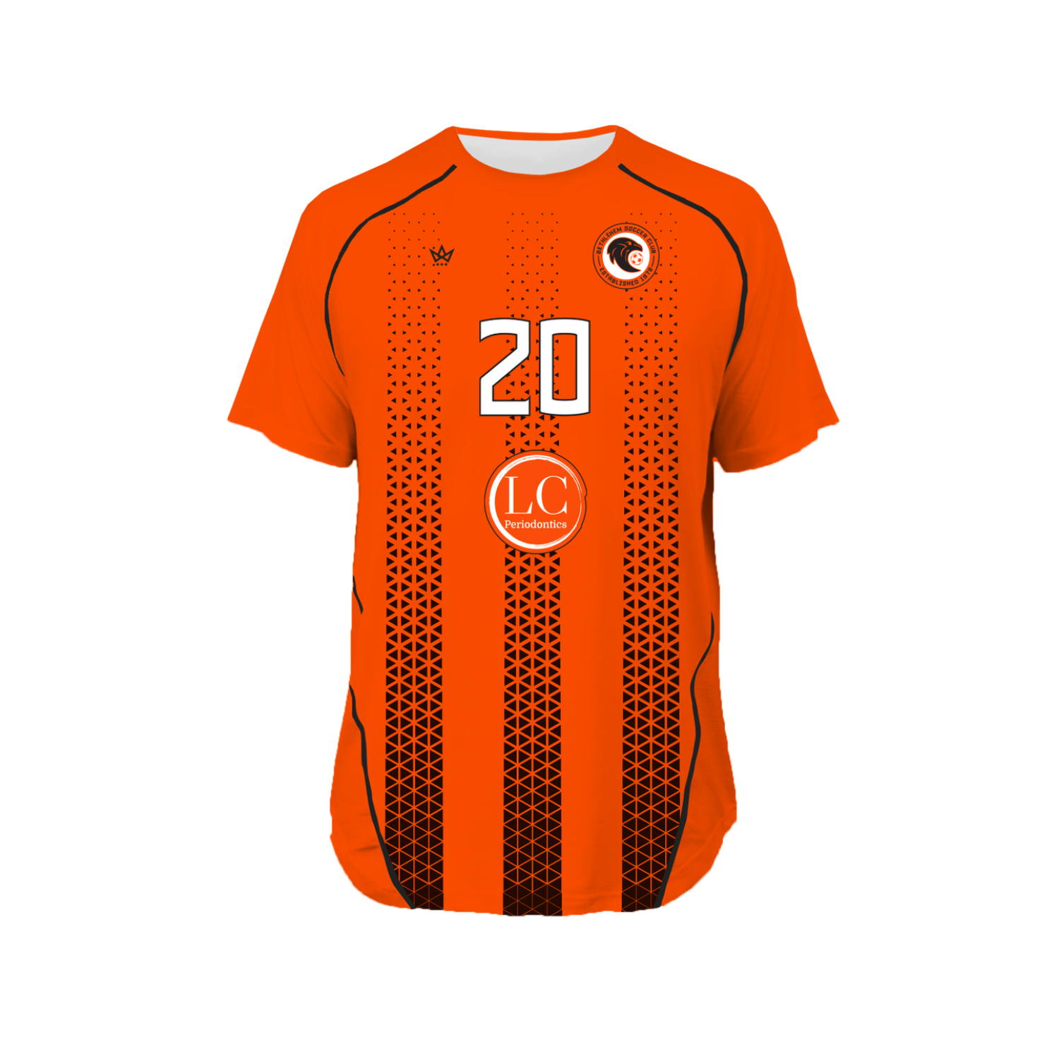 BETHLEHEM SOCCER CLUB UNIFORMS SOCCER PRO VENTED SS TEE JERSEY [ORANGE]