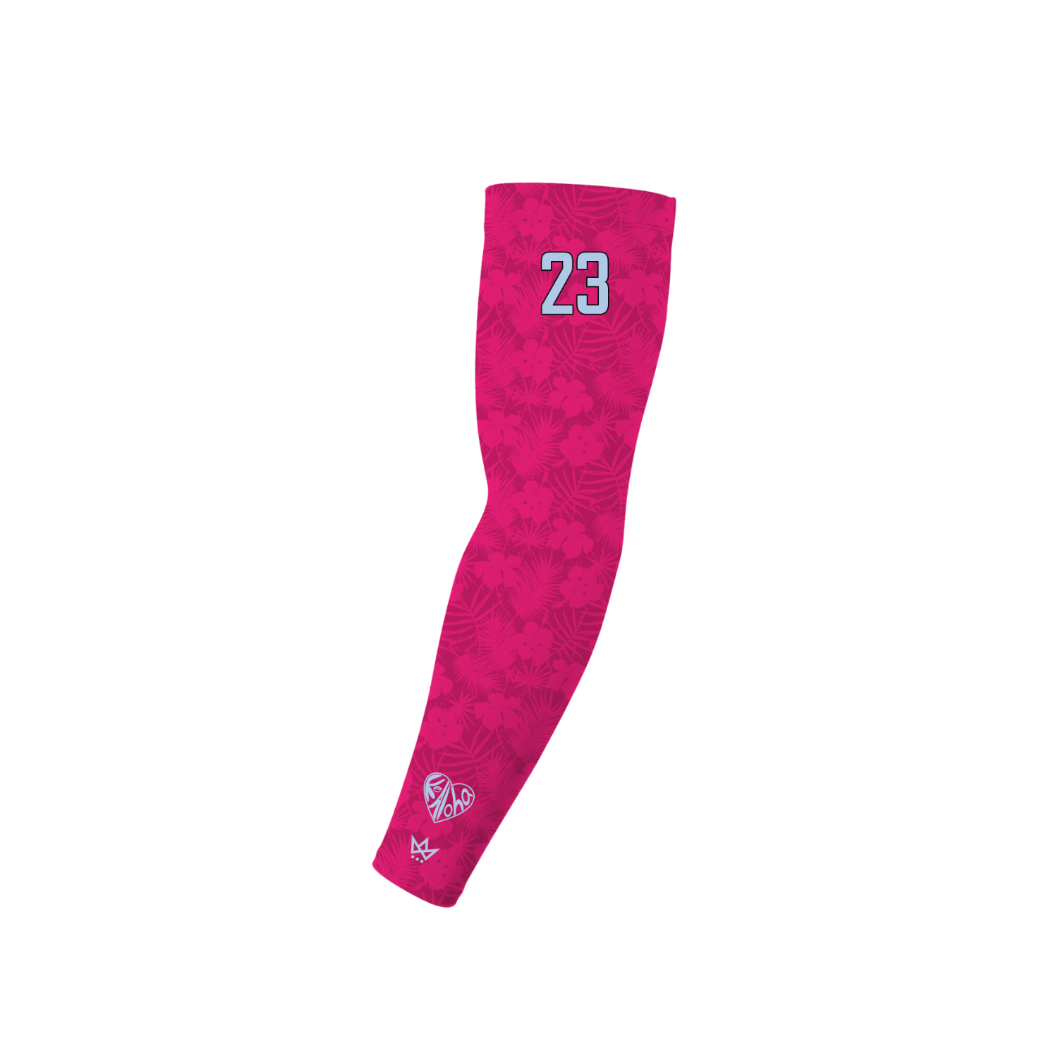 KEALOHA VOLLEYBALL GIRLS SUB ARM SLEEVE [PINK]