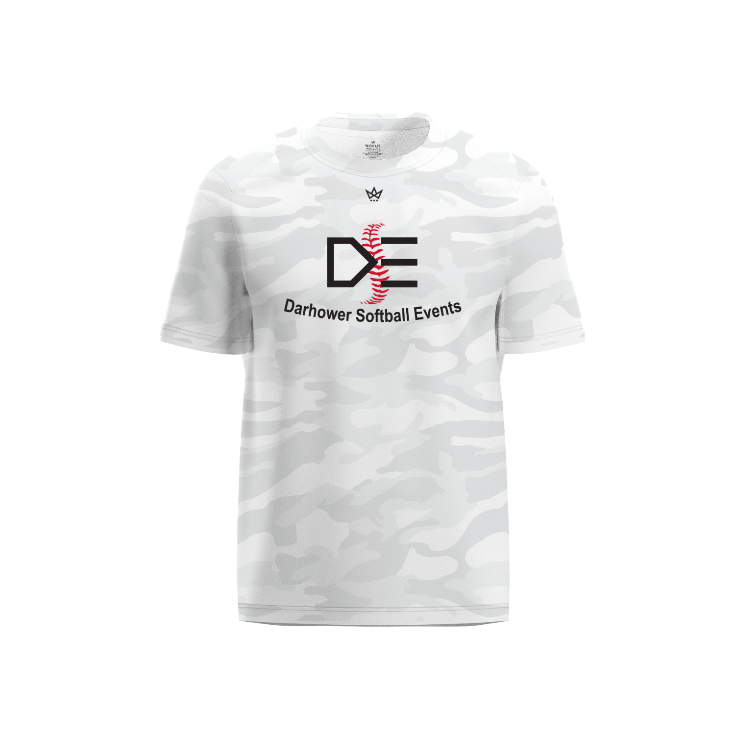 DARHOWER SOFTBALL EVENTS ACCESS PERFORMANCE SS TEE [WHITE CAMO]