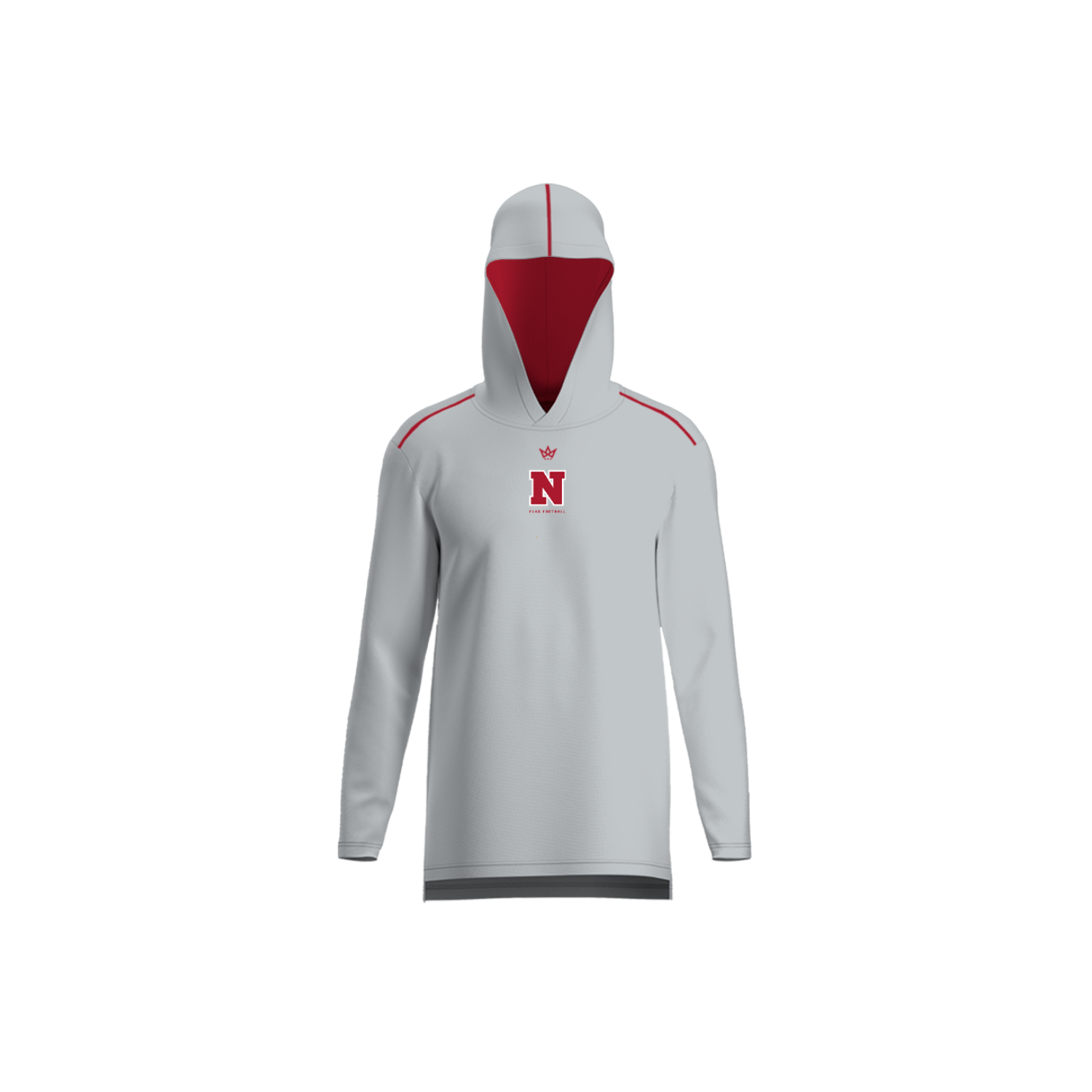 NISKAYUNA GIRLS FLAG FOOTBALL '26 AURA LS HOODIE