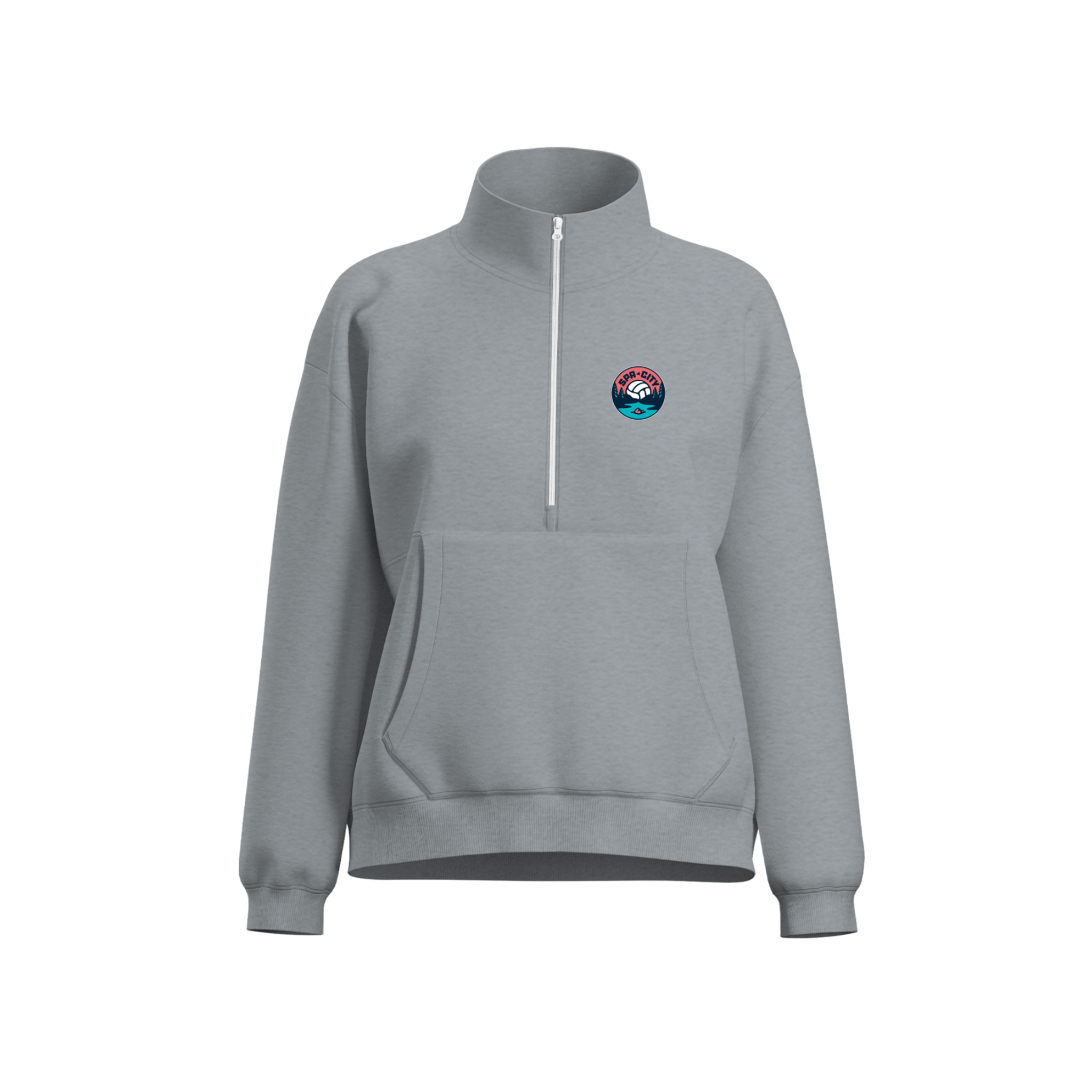 SPA CITY '26 WOMEN'S COTTON FLEECE HALF-ZIP