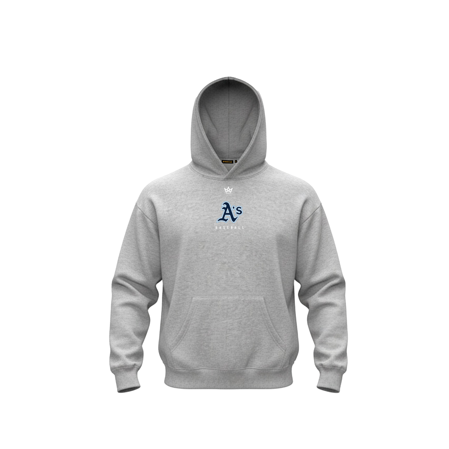 TOP LEVEL ATHLETICS BASEBALL COTTON FLEECE HOODIE