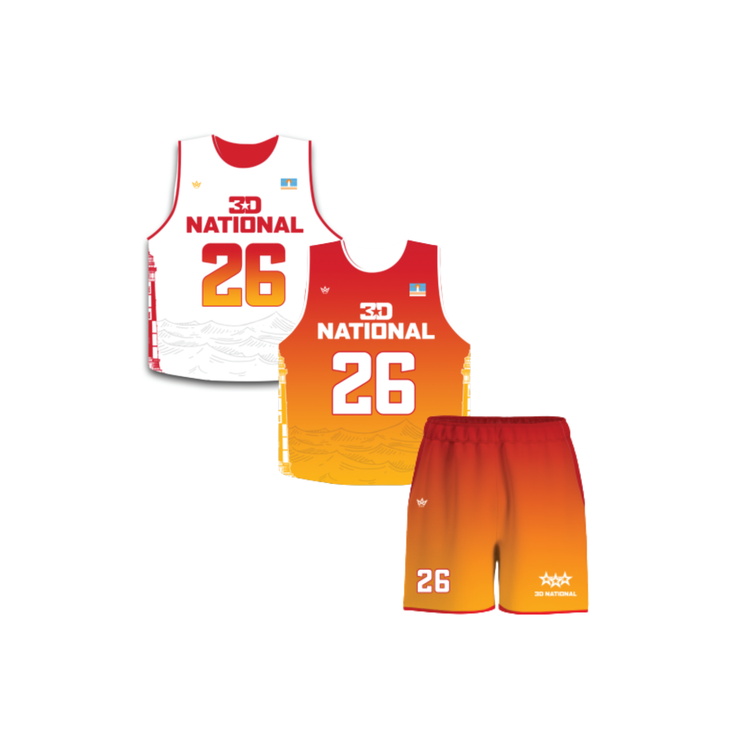 3D NATIONAL LACROSSE VIRGINIA BEACH PLAYER PACK