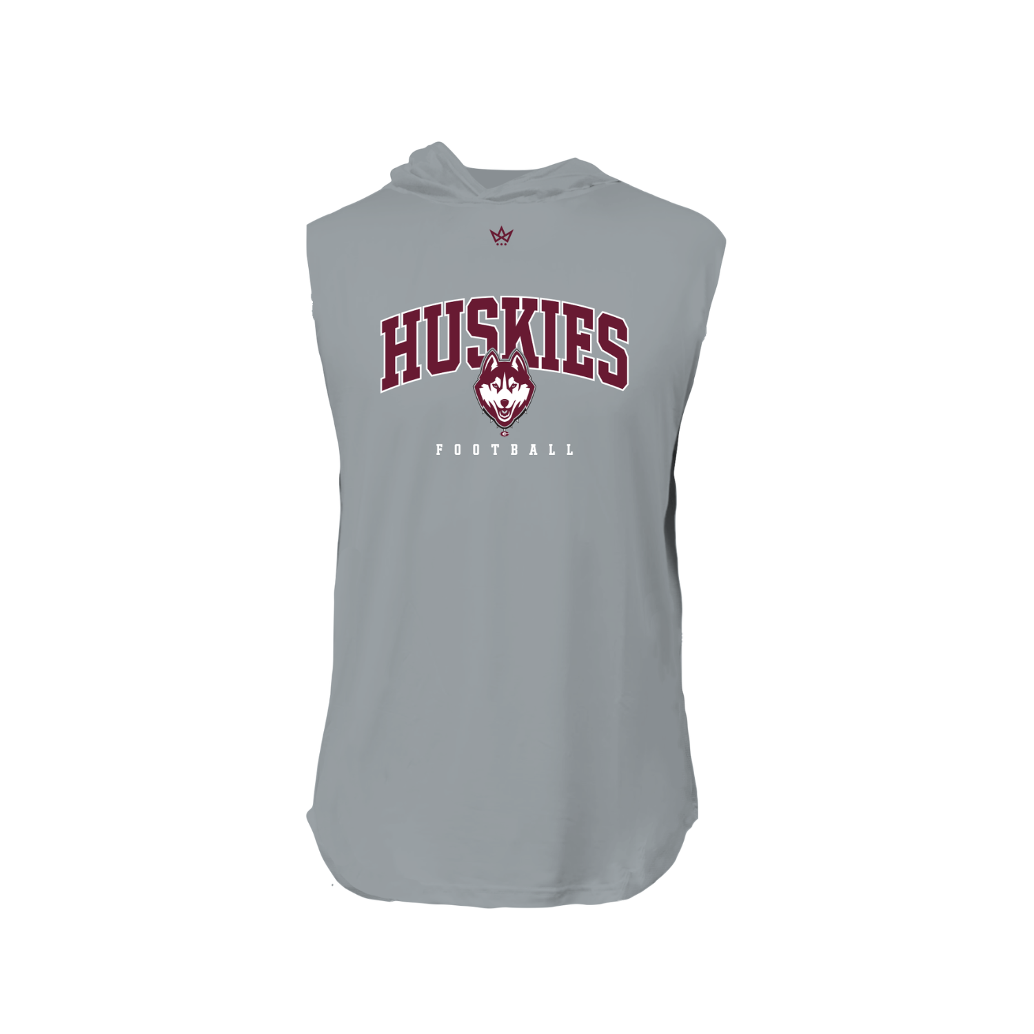 GLOVERSVILLE FOOTBALL PERFORMANCE SLEEVELESS HOODIE