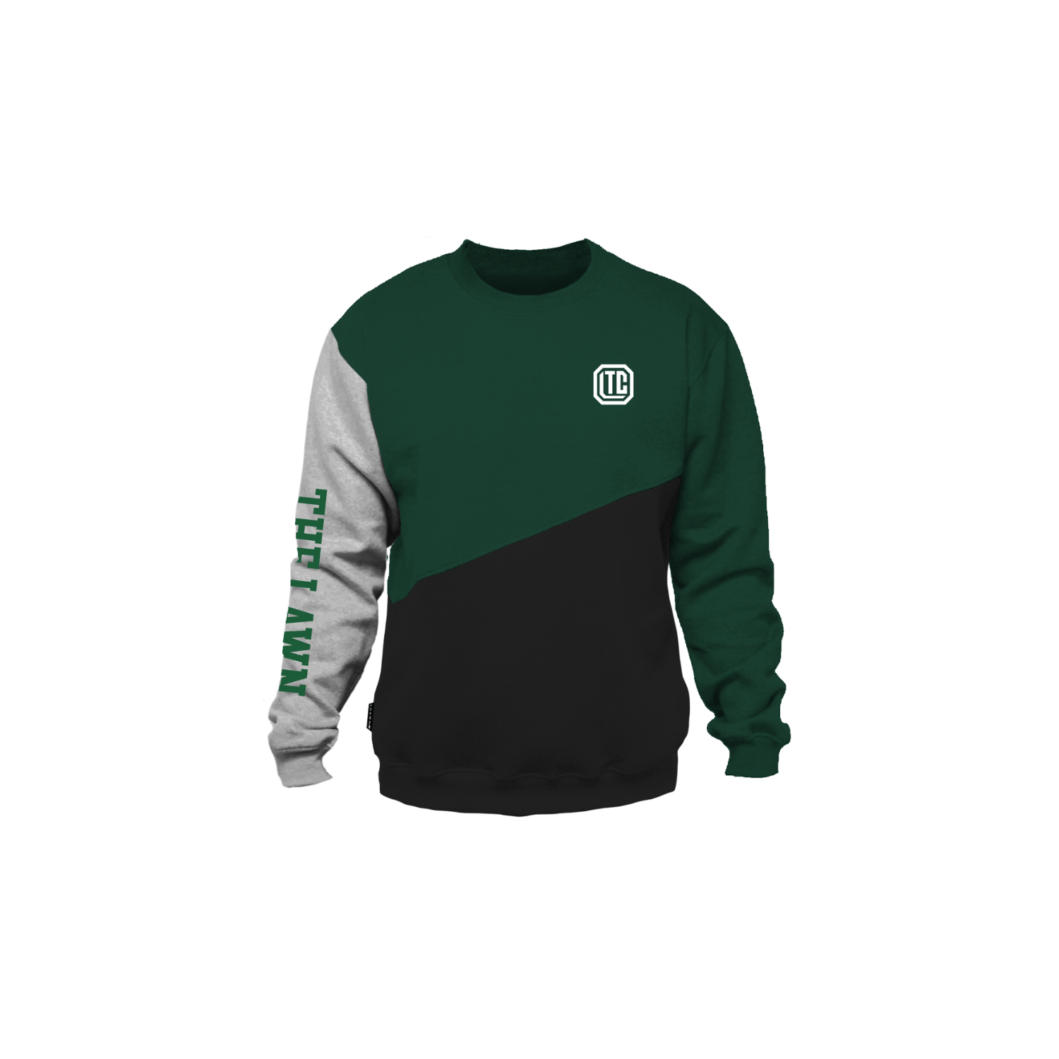 ORANGE LAWN TENNIS CLUB COLORBLOCK CREWNECK