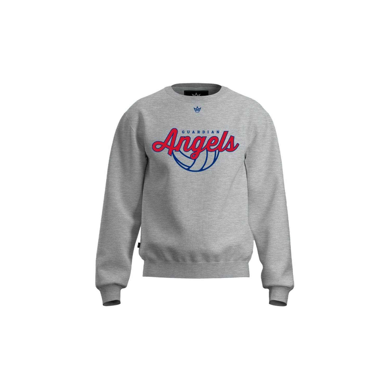GUARDIAN ANGELS VOLLEYBALL COTTON FLEECE CREWNECK