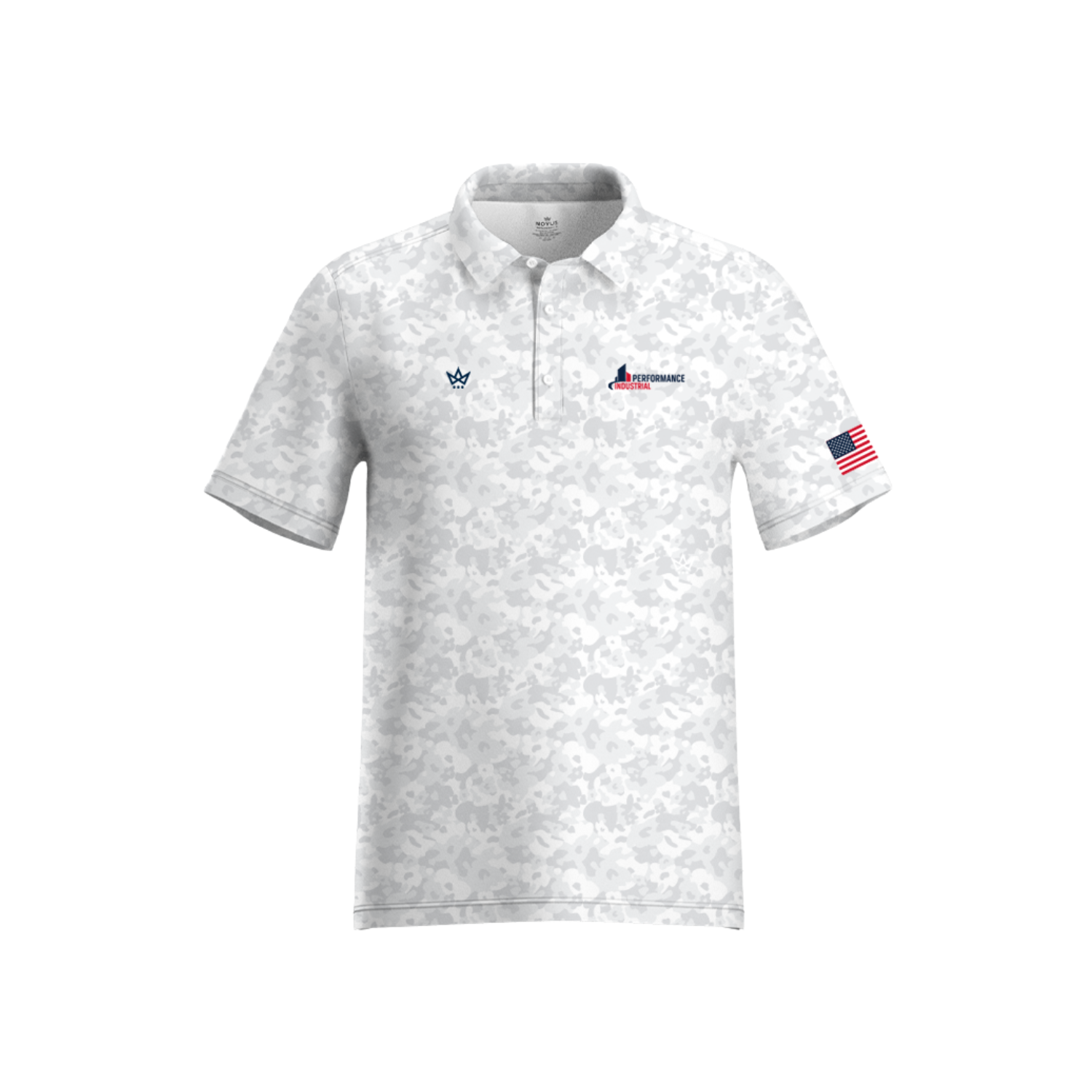 PERFORMANCE INDUSTRIAL FALL SUB PERFORMANCE POLO [WHITE]