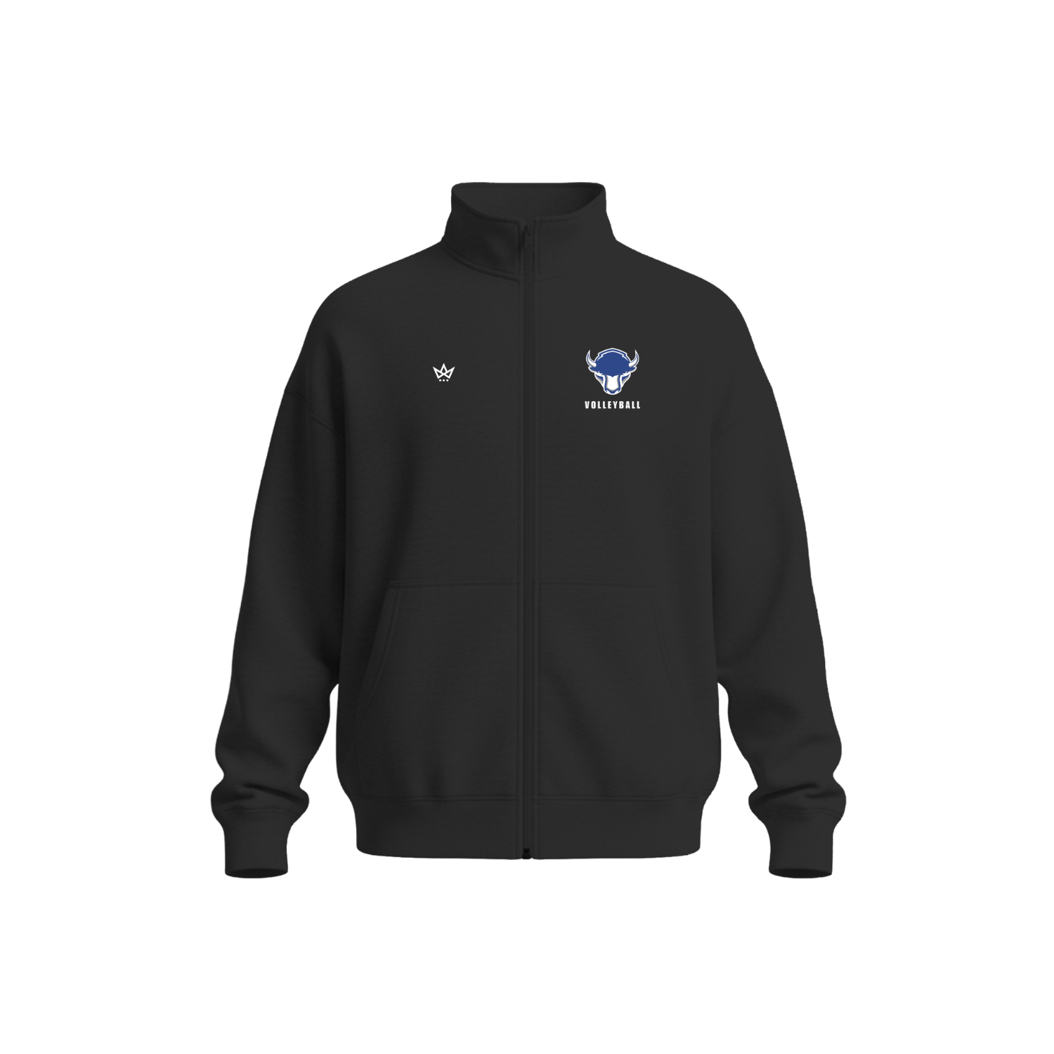 SHAKER HS GIRLS VOLLEYBALL ACCESS COTTON FLEECE TRACK JACKET