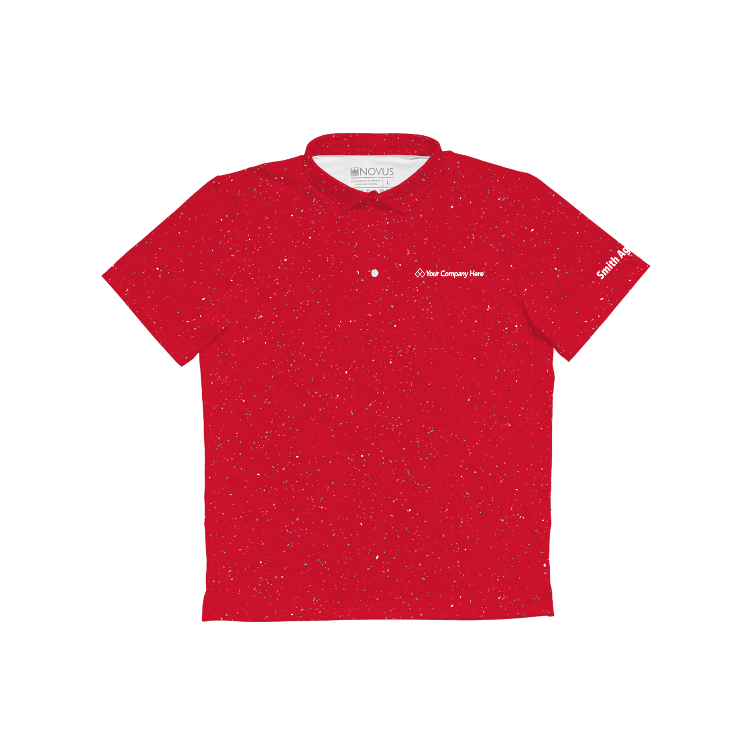 SF AGENCY SUB PERFORMANCE POLO (RED)