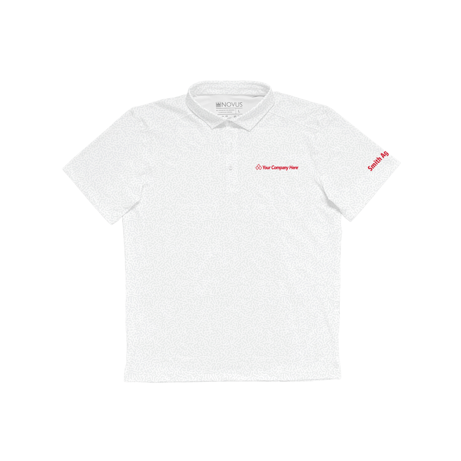 SF AGENCY SUB PERFORMANCE POLO (WHITE)