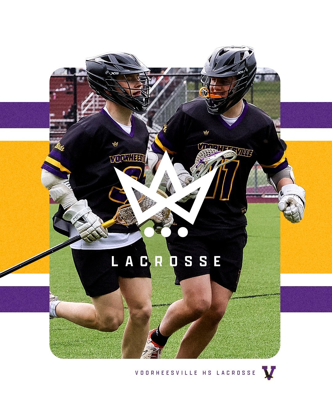 Blackbirds, built different. 🐦&zwj;⬛

Proud to outfit Voorheesville Lacrosse in NOVUS custom. #ClaimYourCrown