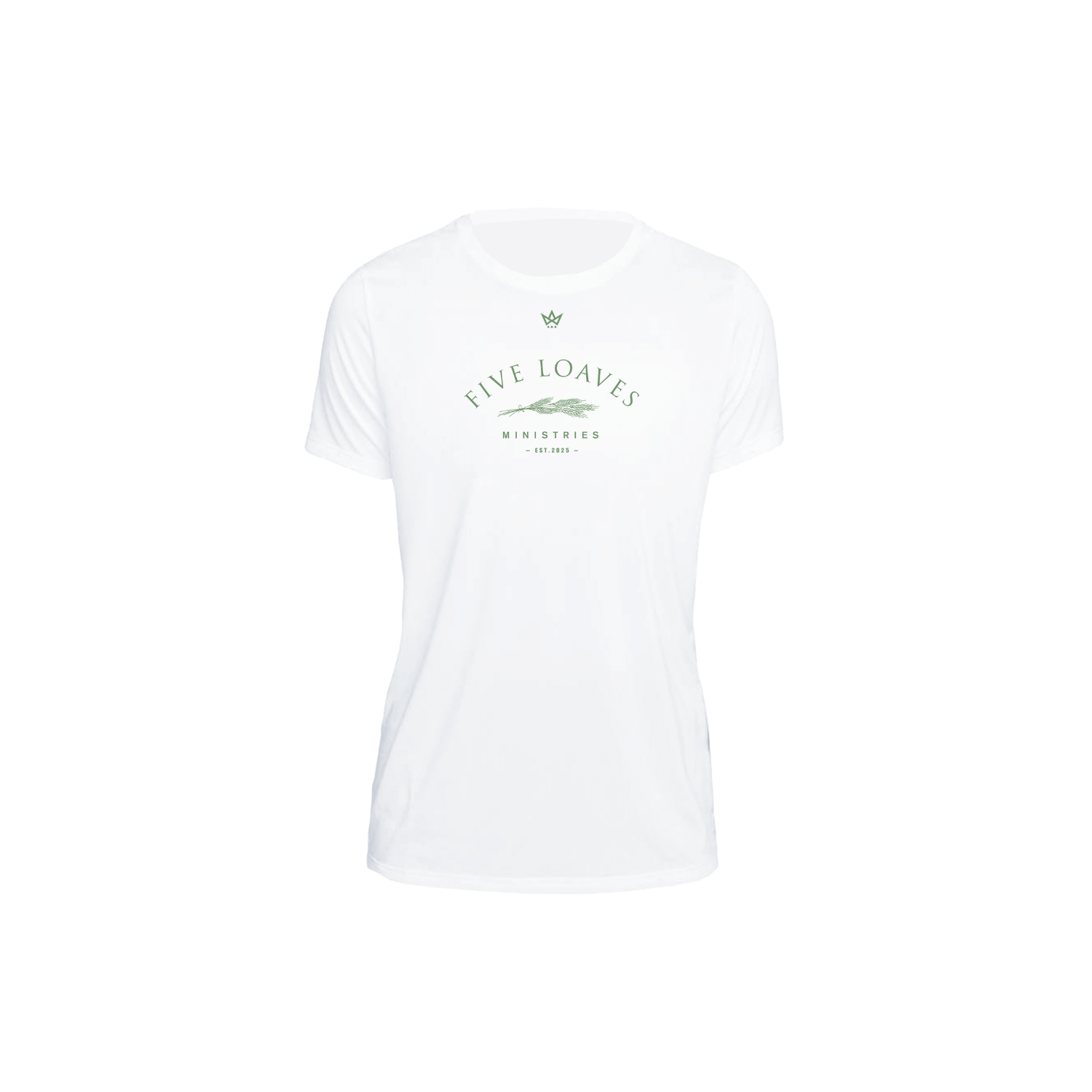 FIVE LOAVES MINISTRIES WOMEN'S PERFORMANCE SS TEE