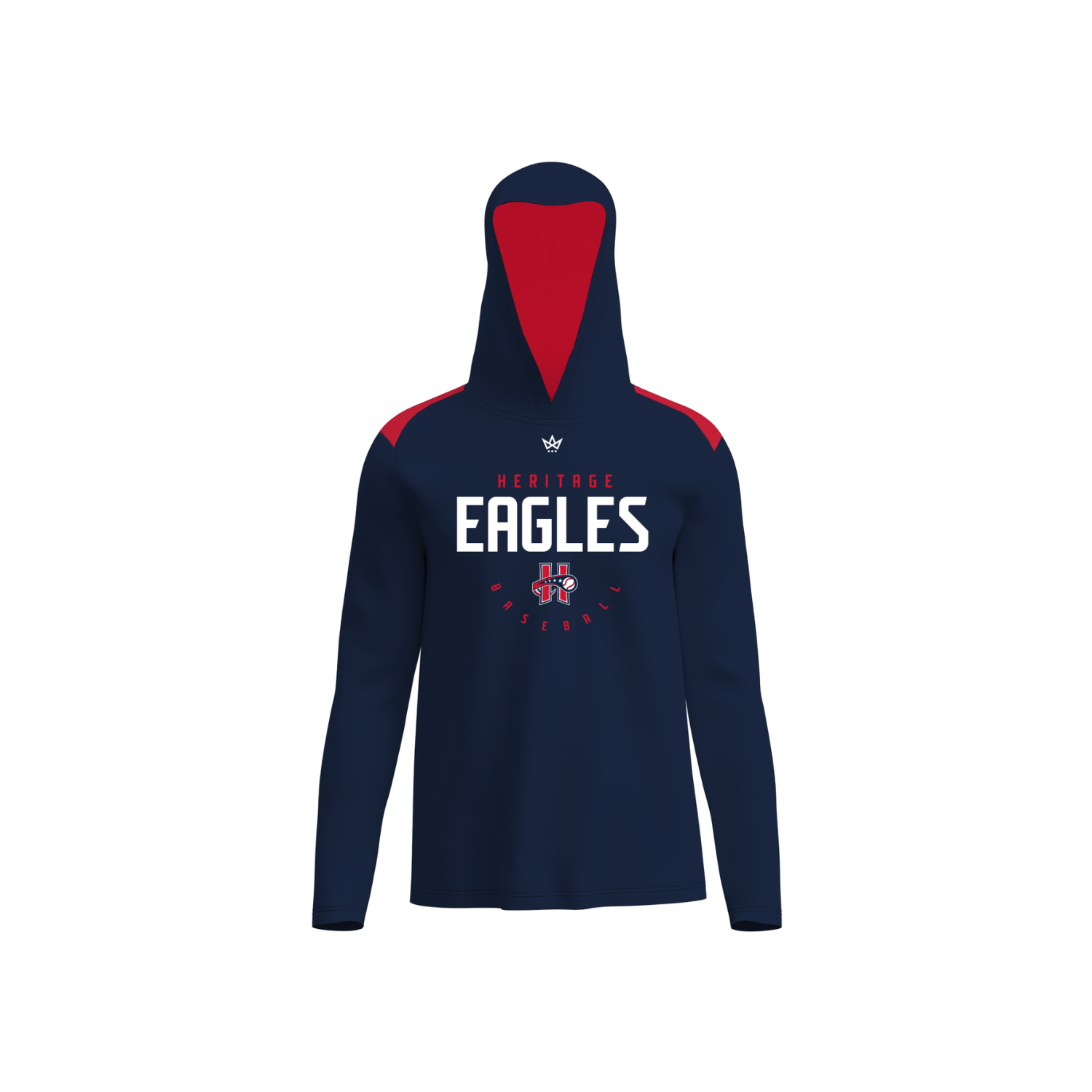 HERITAGE EAGLES BASEBALL PERFORMANCE LS HOODIE