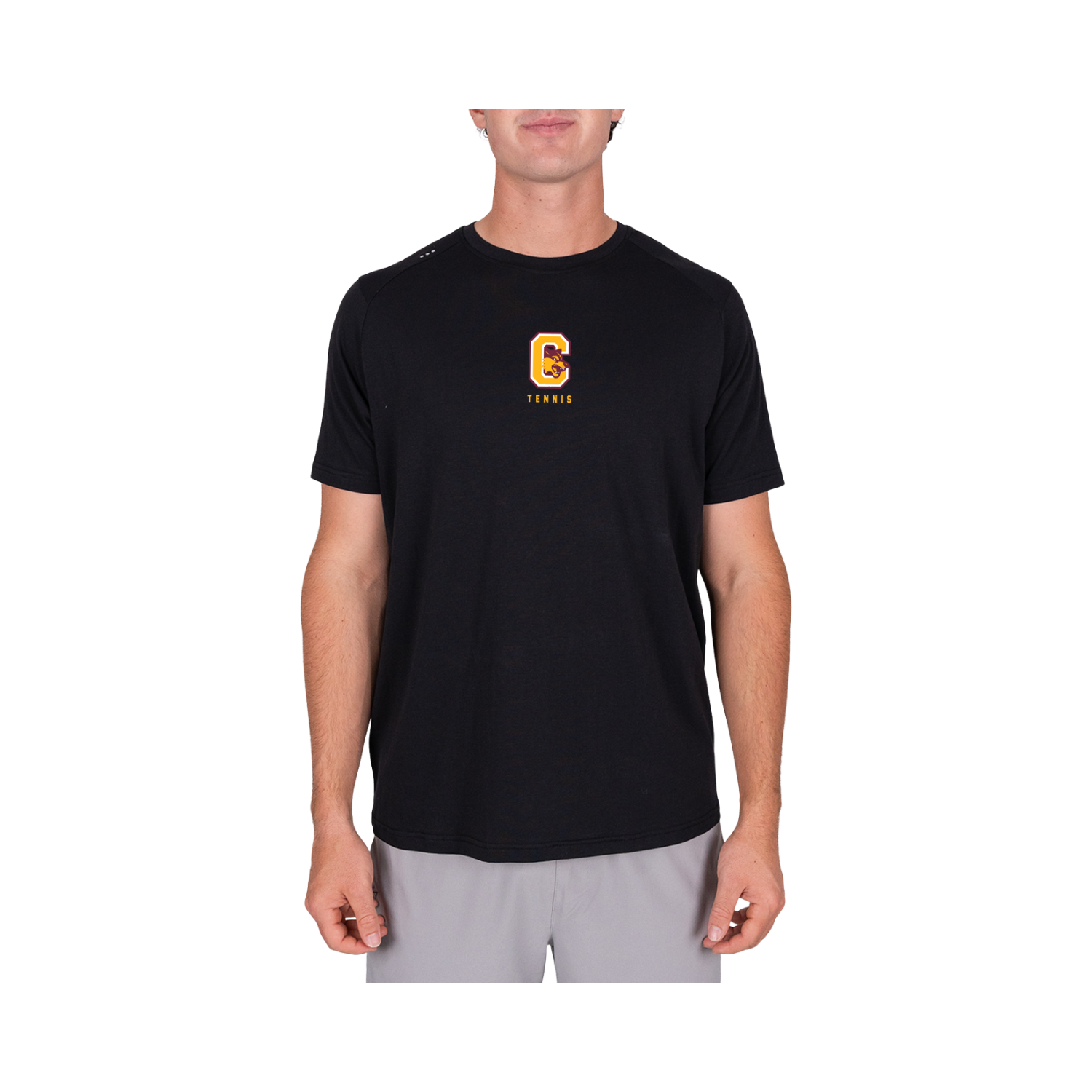 COLONIE TENNIS TRINITY SS TEE - ONYX
