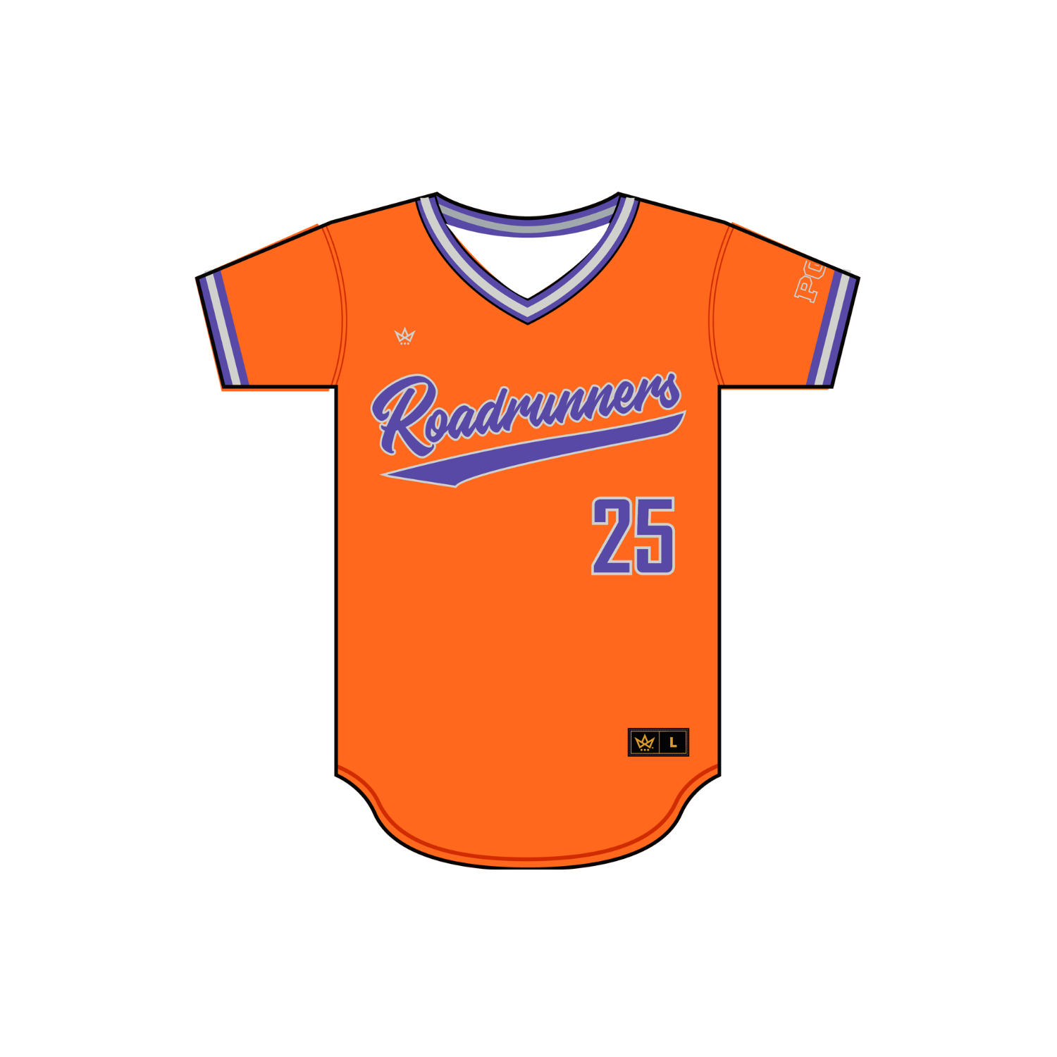 POST GRAD SPORTS BASEBALL V-NECK JERSEY