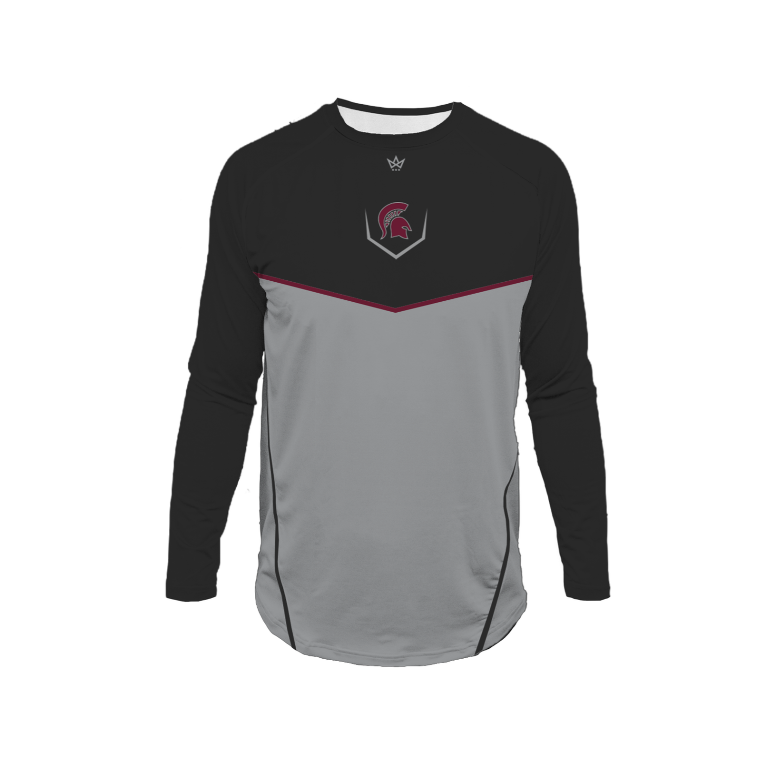 BHBL BASEBALL HOLIDAY STORE PRO VENTED LS [GRAY/BLACK]