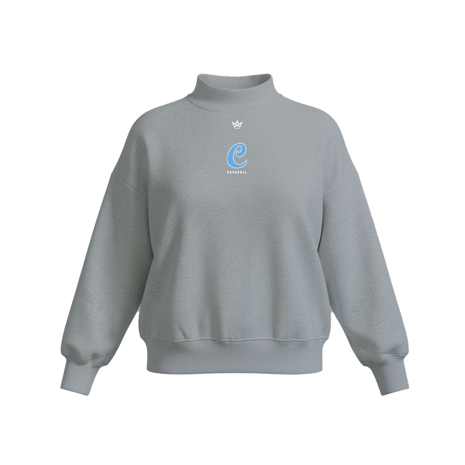 COLUMBIA CLIPPERS 9U WOMEN'S COTTON FLEECE MOCKNECK