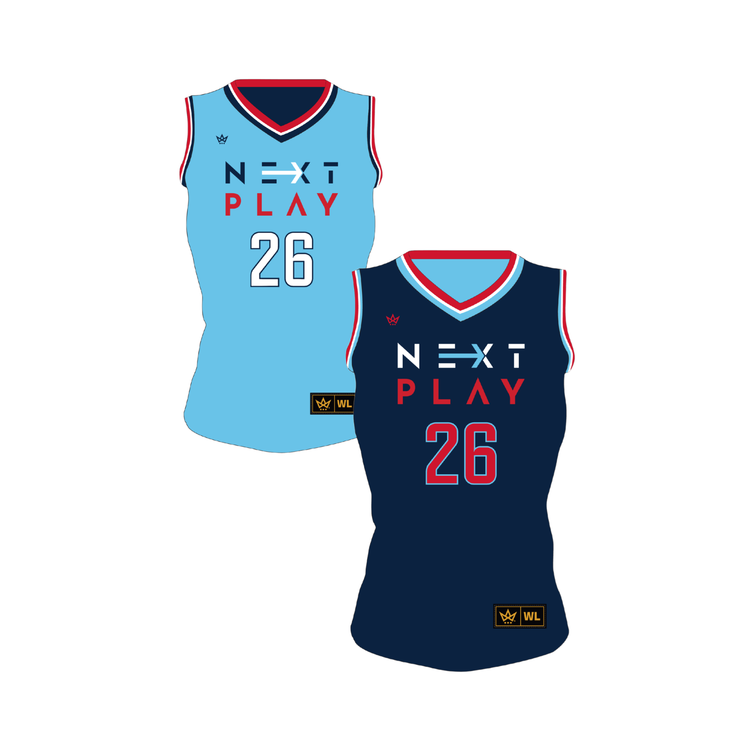 NEXT PLAY BASKETBALL '26 WOMEN'S BASKETBALL REVERSIBLE GAME JERSEY