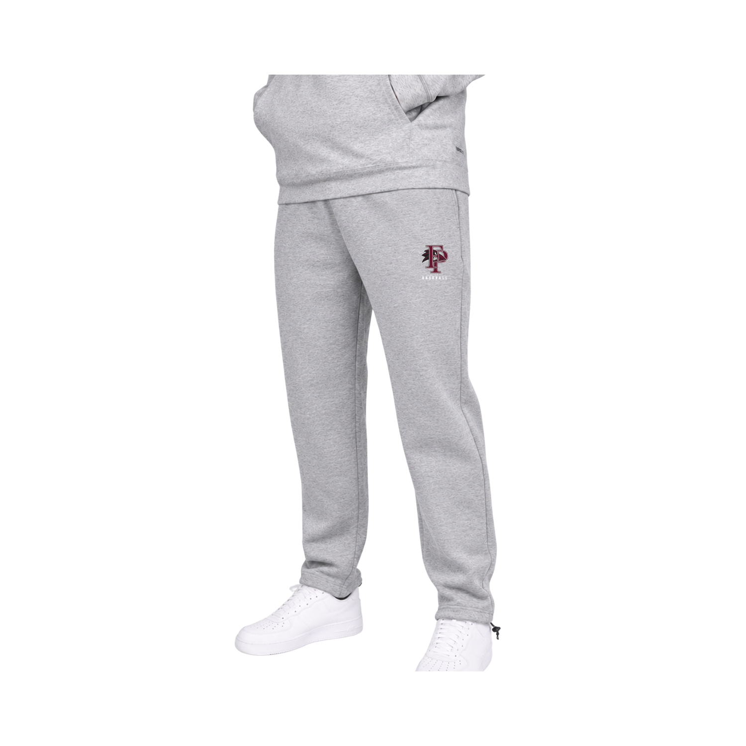 FRANKLIN PIERCE BASEBALL ROYALKNIT SWEATPANT - HEATHER STERLING