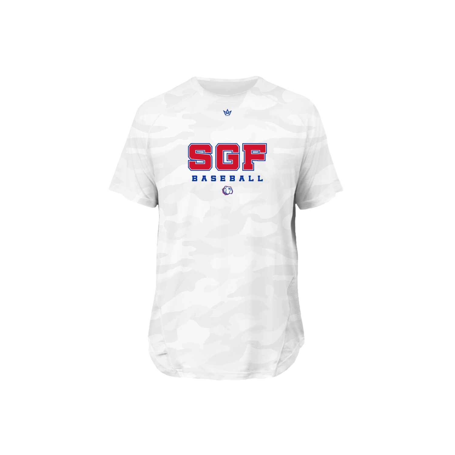 SGF BASEBALL '26 PRO VENTED SS TEE - WHITE