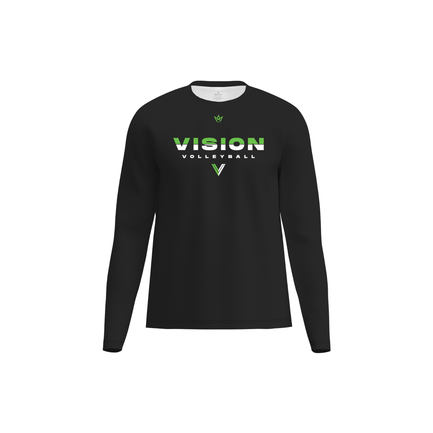 VISION VOLLEYBALL '26 PERFORMANCE LS - BLACK