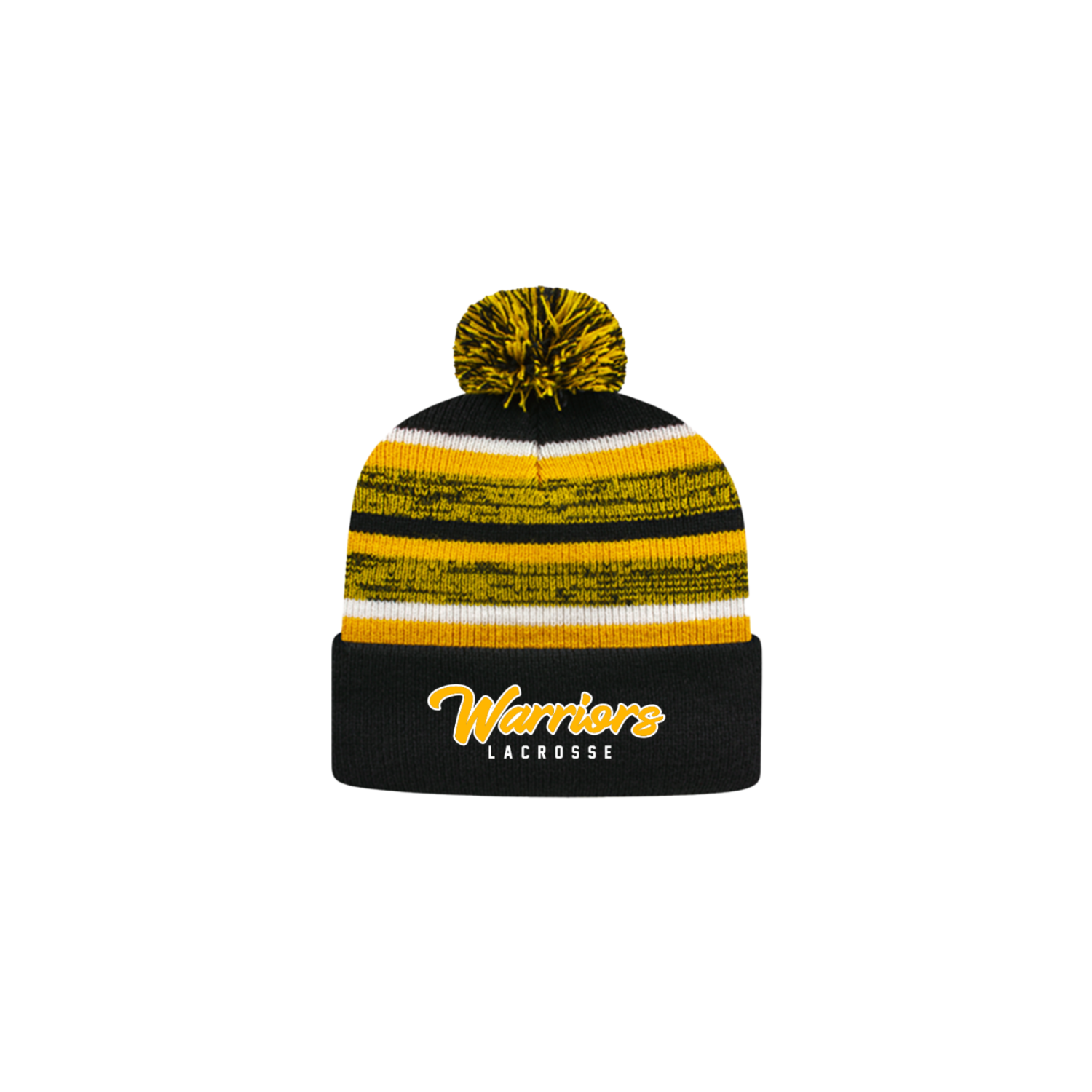 WATCHUNG HILLS LACROSSE FLEECE LINED BEANIE (POM POM)
