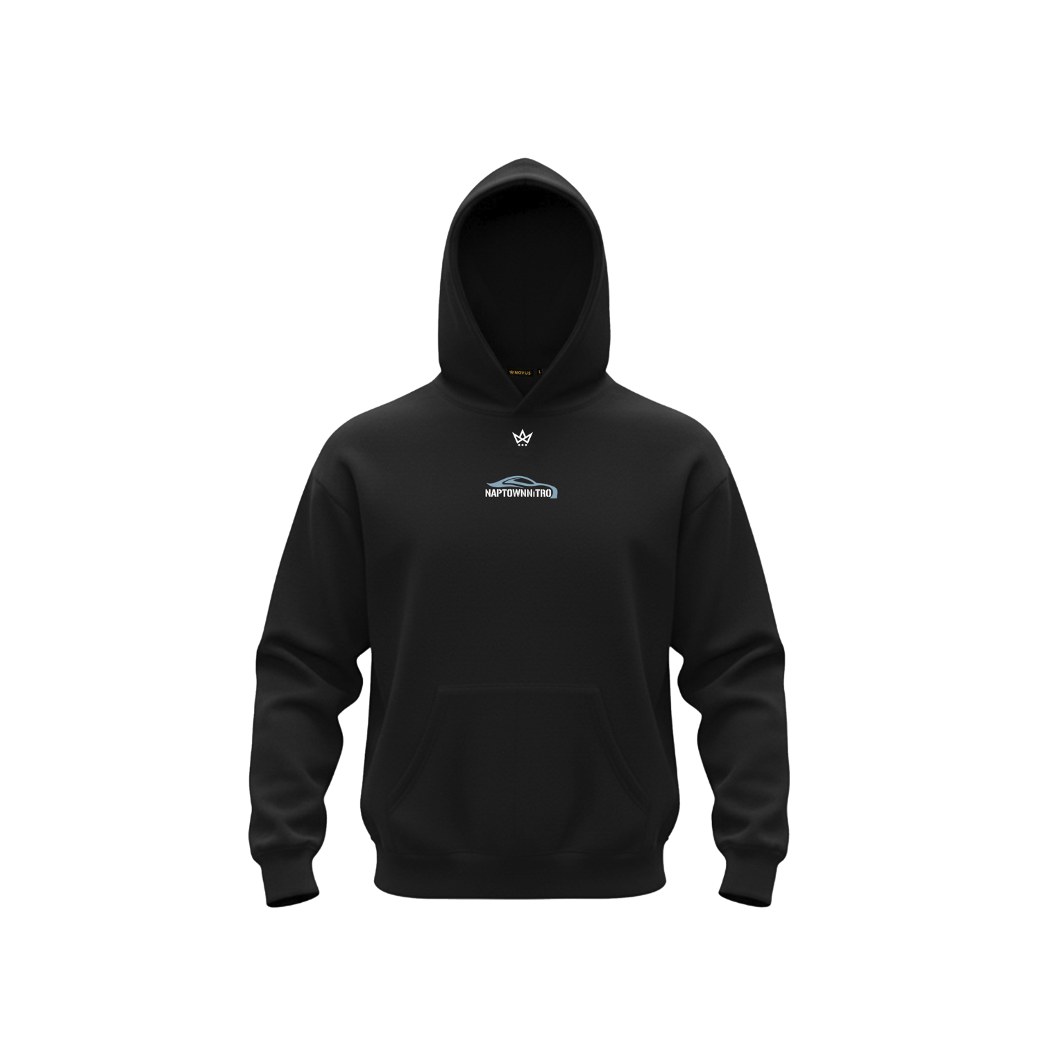 NAPTOWN NITRO VLA ACCESS COTTON FLEECE HOODIE [BLACK]