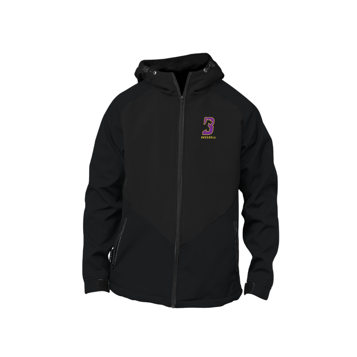 B-SPA YOUTH BASEBALL THERMAL JACKET [BLACK]