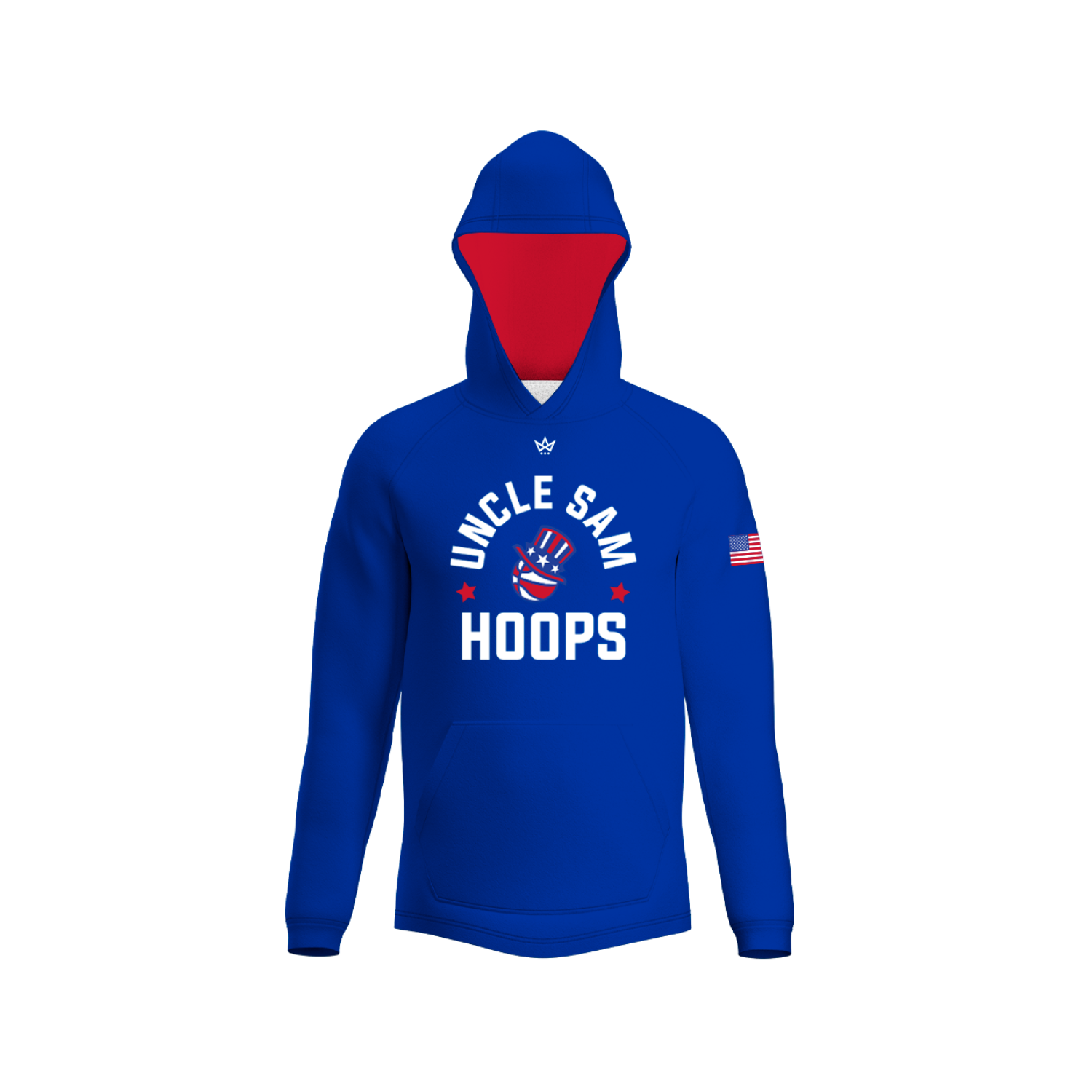 UNCLE SAM HOOPS SCUBA PRO HOODIE [BLUE]