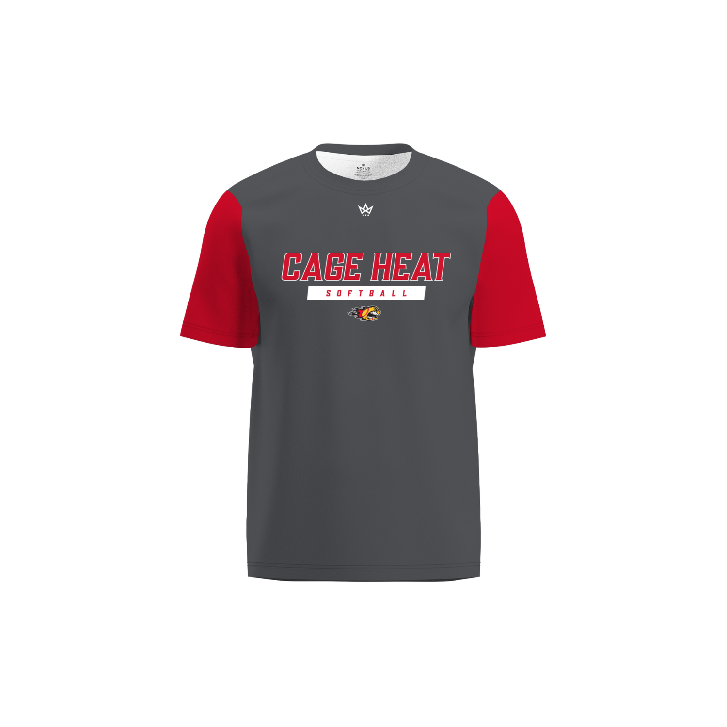 THE CAGE SOFTBALL PERFORMANCE SS TEE