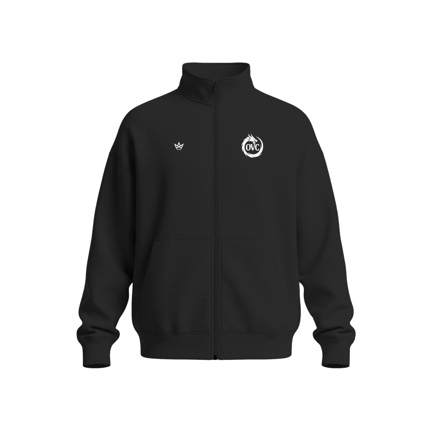 OUTLAND VOLLEYBALL CLUB ACCESS COTTON FLEECE TRACK JACKET