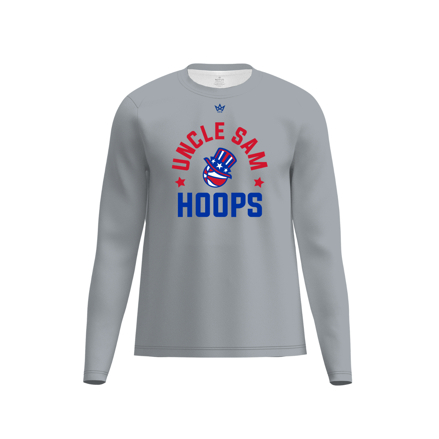 UNCLE SAM HOOPS PERFORMANCE LS [GRAY]