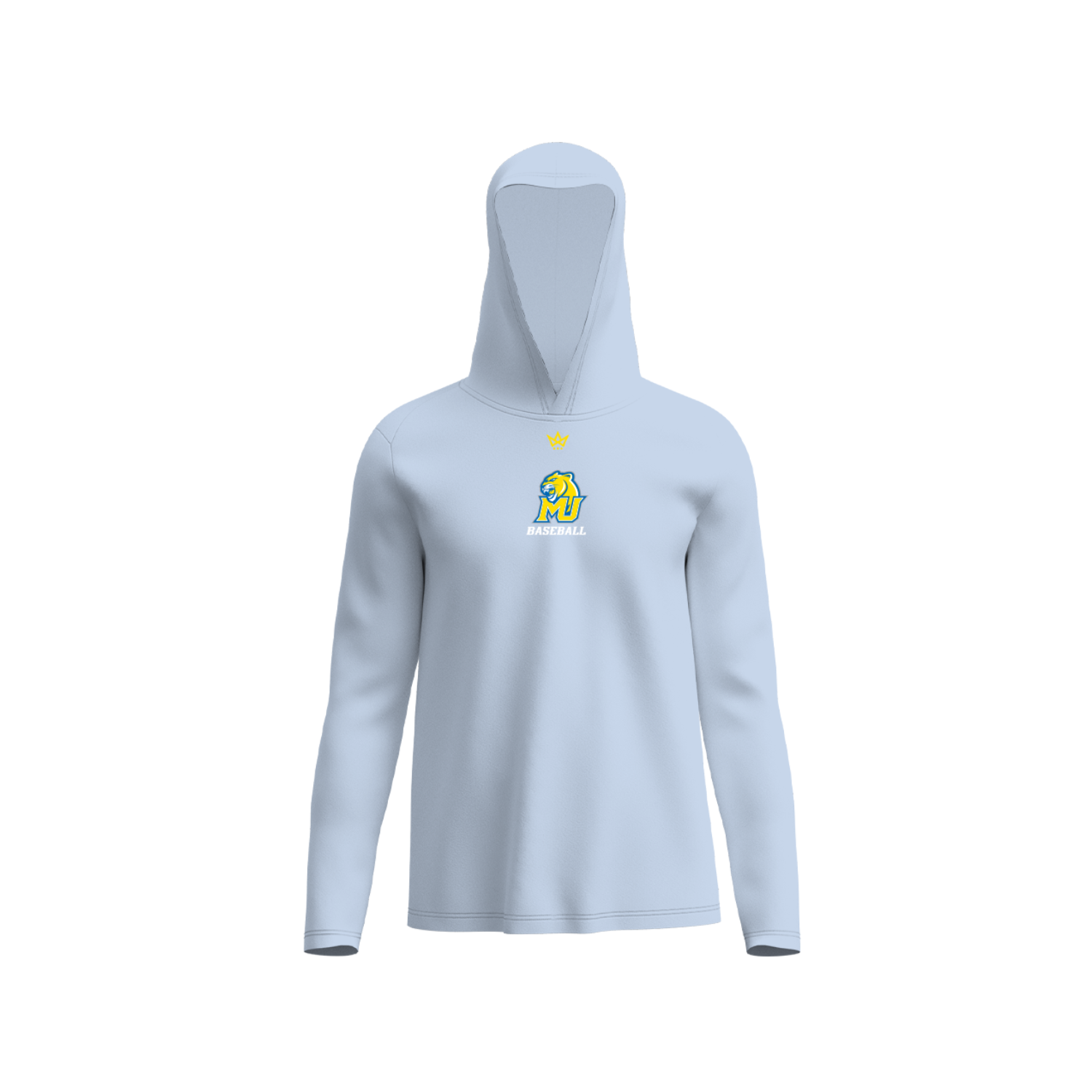 MISERICORDIA BASEBALL PERFORMANCE LS HOODIE [BABY BLUE]