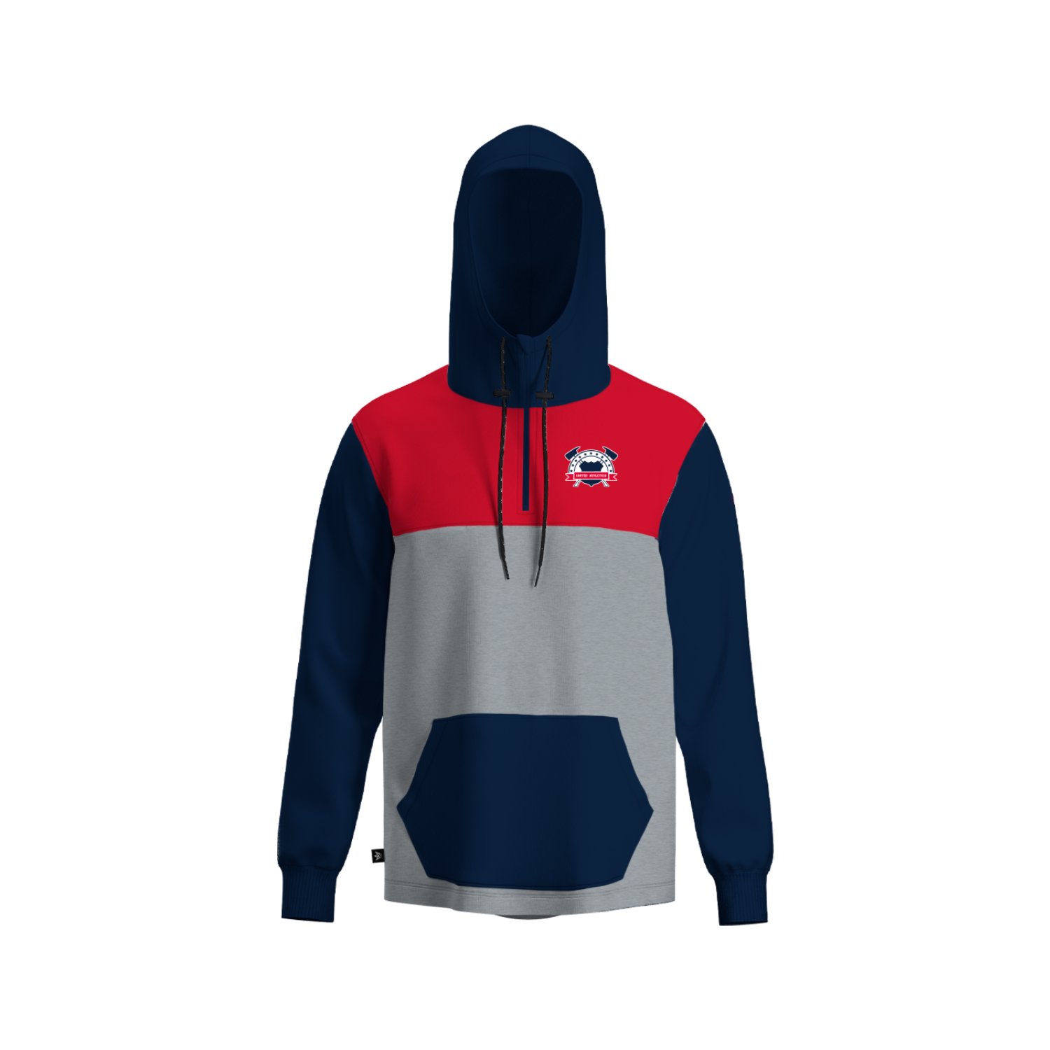UNITED ATHLETICS PANELED HOODIE