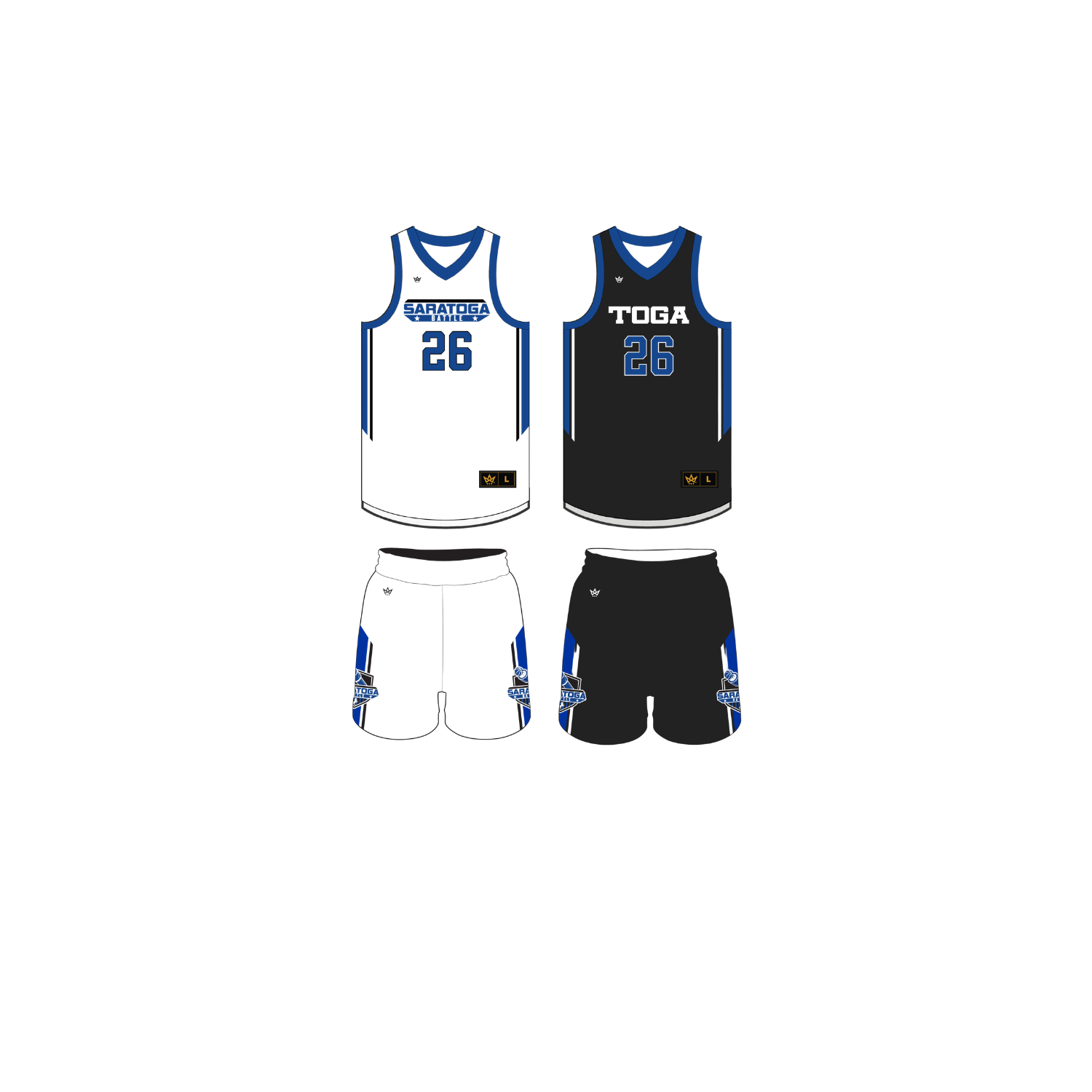 SARATOGA BATTLE BASKETBALL WOMEN'S PLAYER PACK