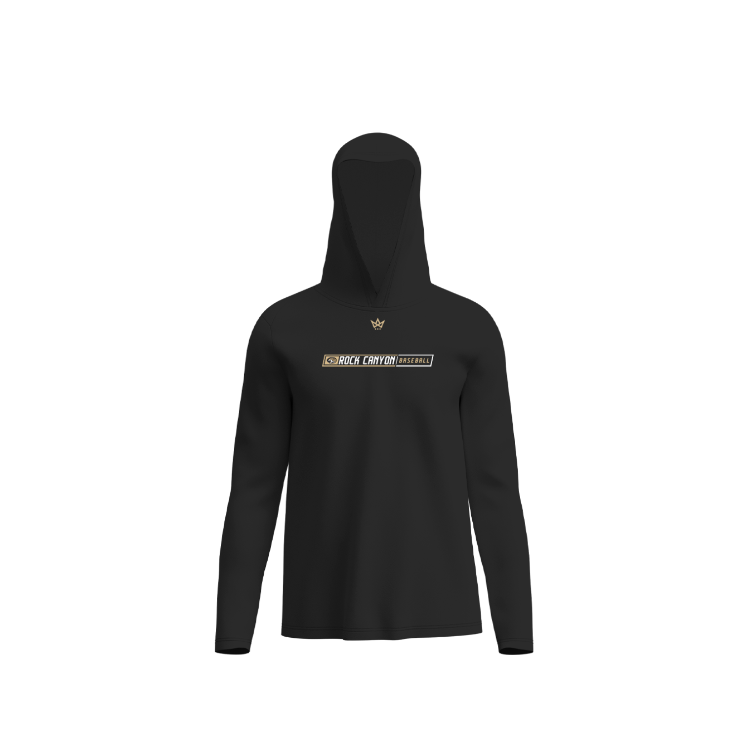 ROCK CANYON BASEBALL ACCESS PERFORMANCE LS HOODIE [BLACK]