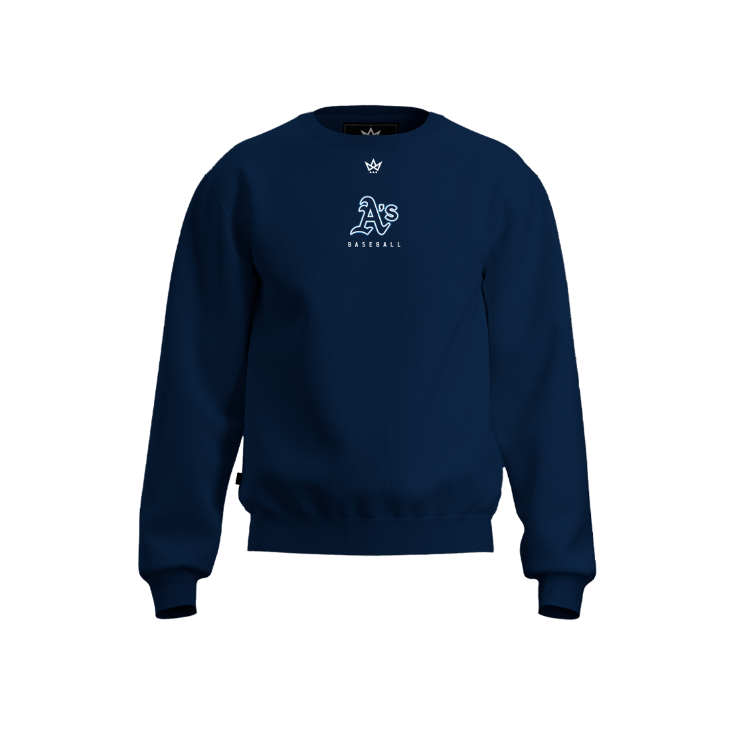 TOP LEVEL ATHLETICS BASEBALL COTTON FLEECE CREWNECK