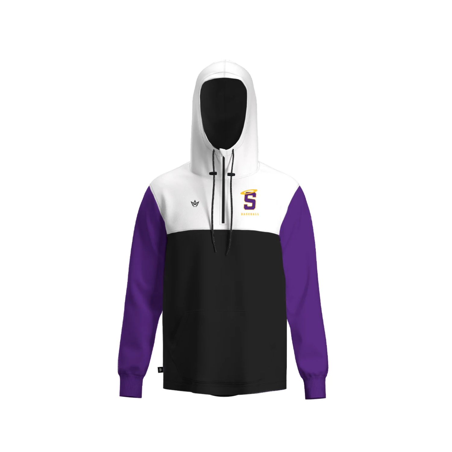 SPA CATHOLIC BASEBALL PANELED HOODIE