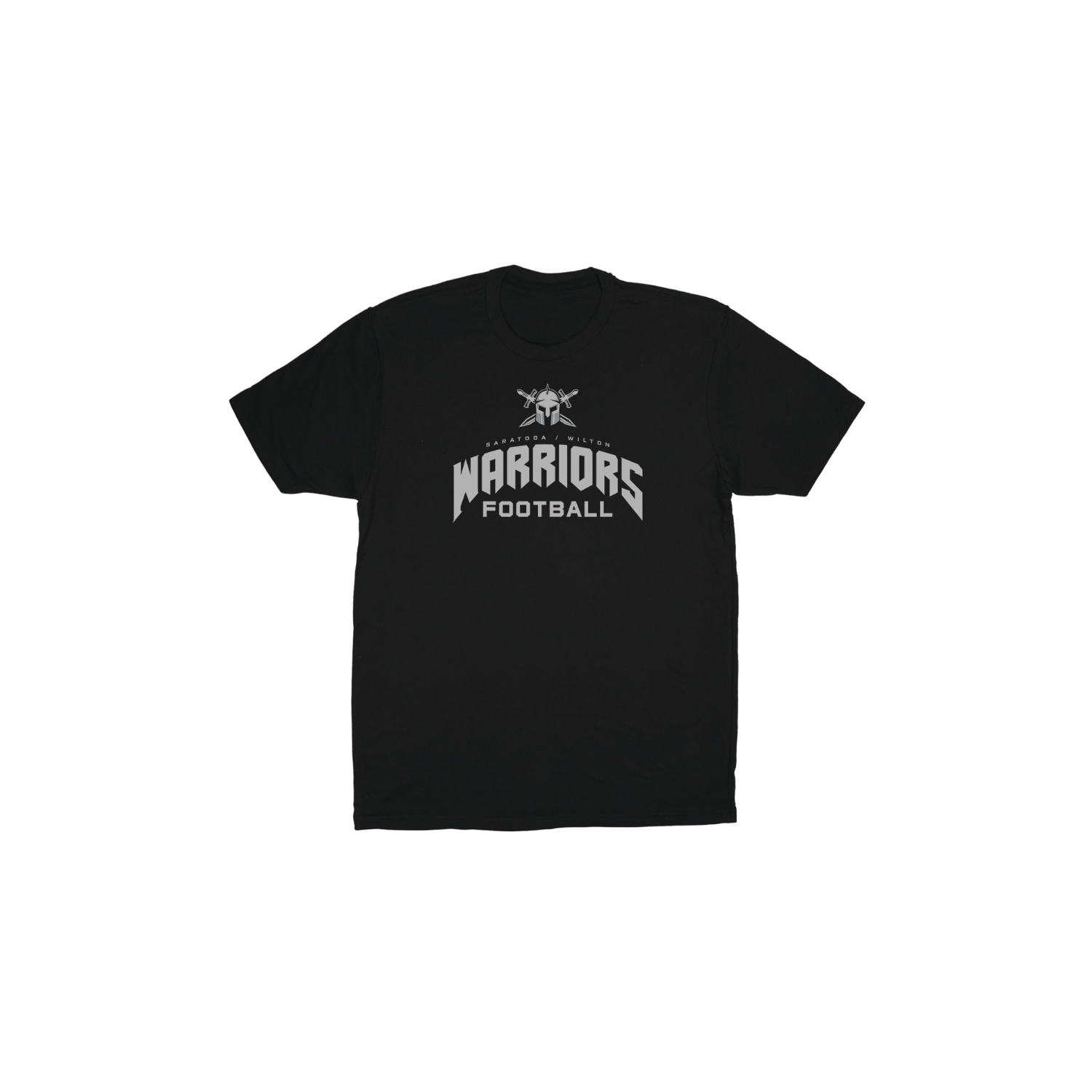 SARATOGA-WILTON YOUTH FOOTBALL '26 BASIC COTTON SS TEE (YOUTH) - BLACK
